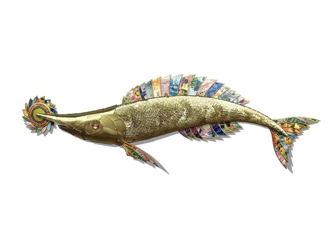 MONETARY FISH - SAW FISH