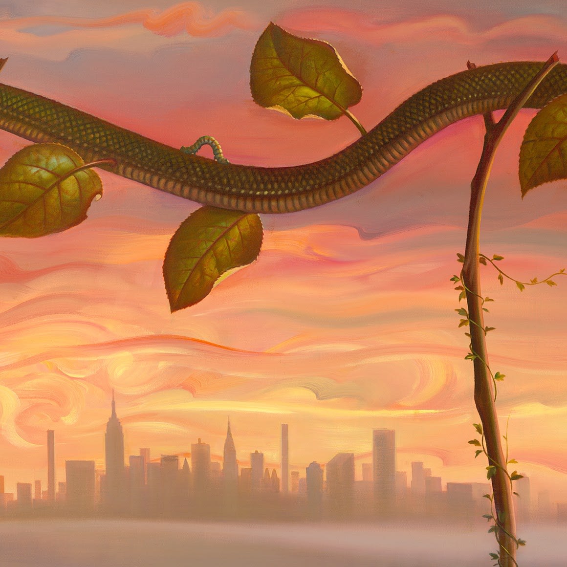 BIG APPLE - 14 x 34 INCHES