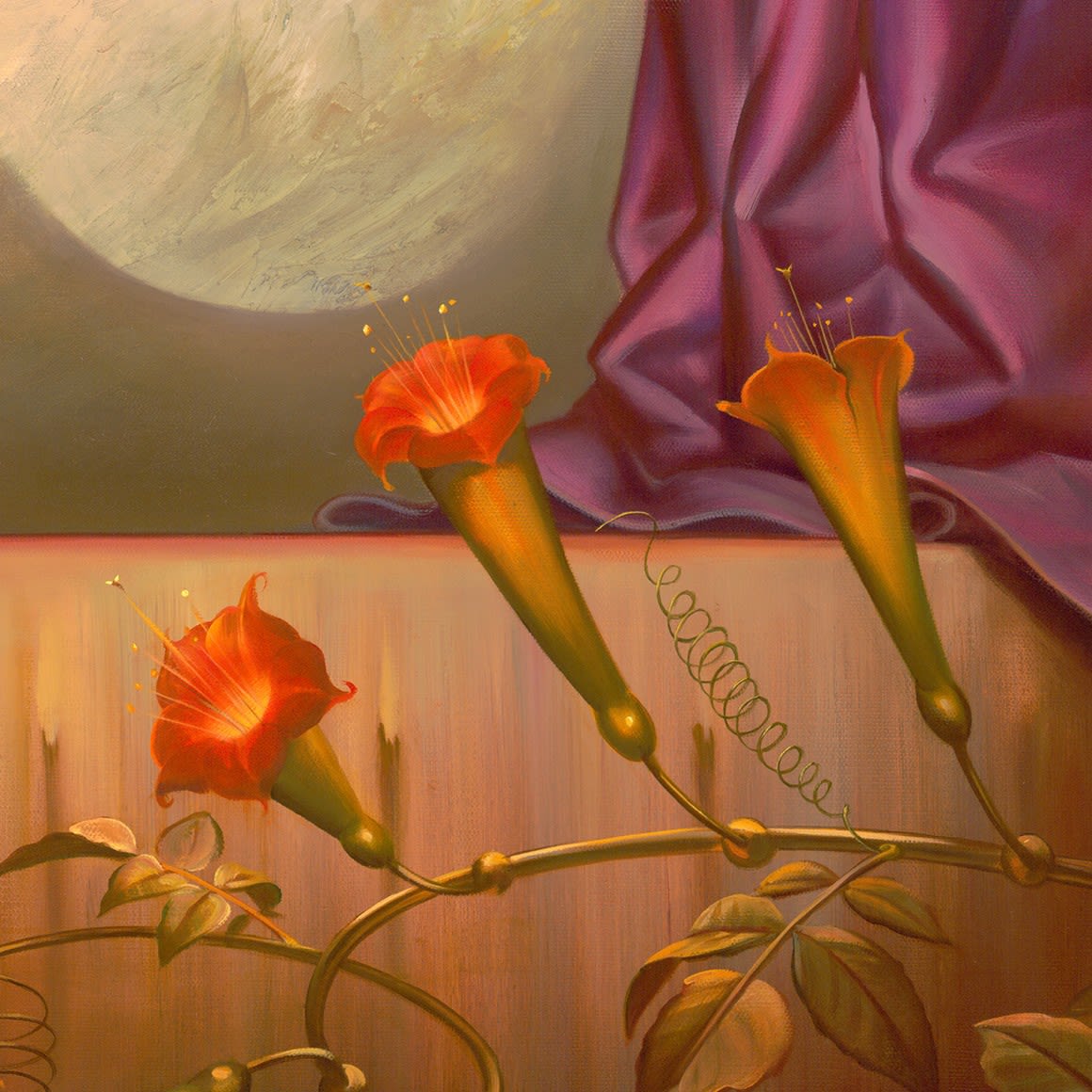 BLOOMING DANCE - 54 x 34.75 INCHES