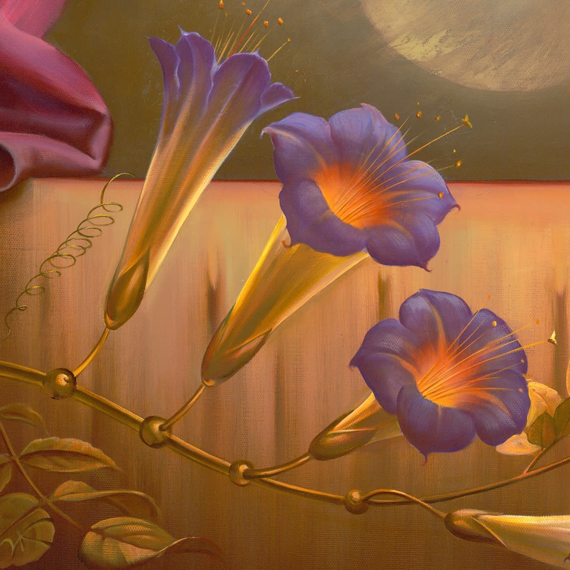 BLOOMING DANCE - 54 x 34.75 INCHES