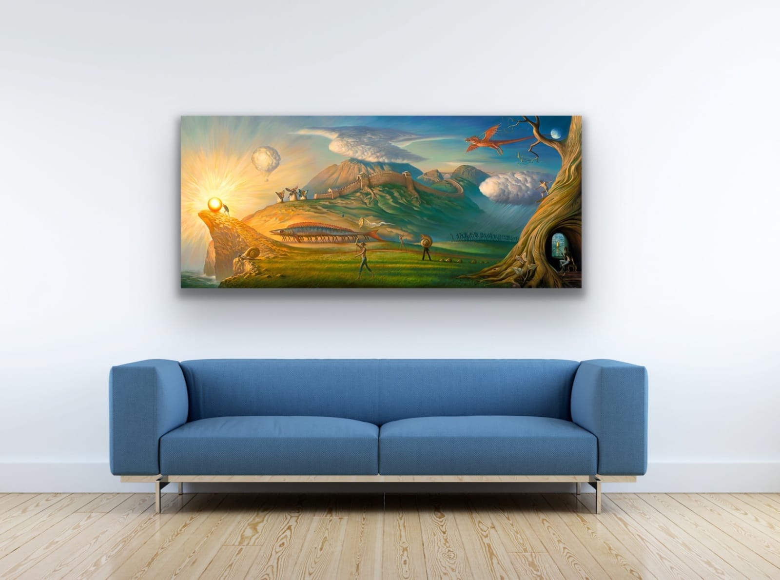 HUMAN WAY - 32 x 74 INCHES