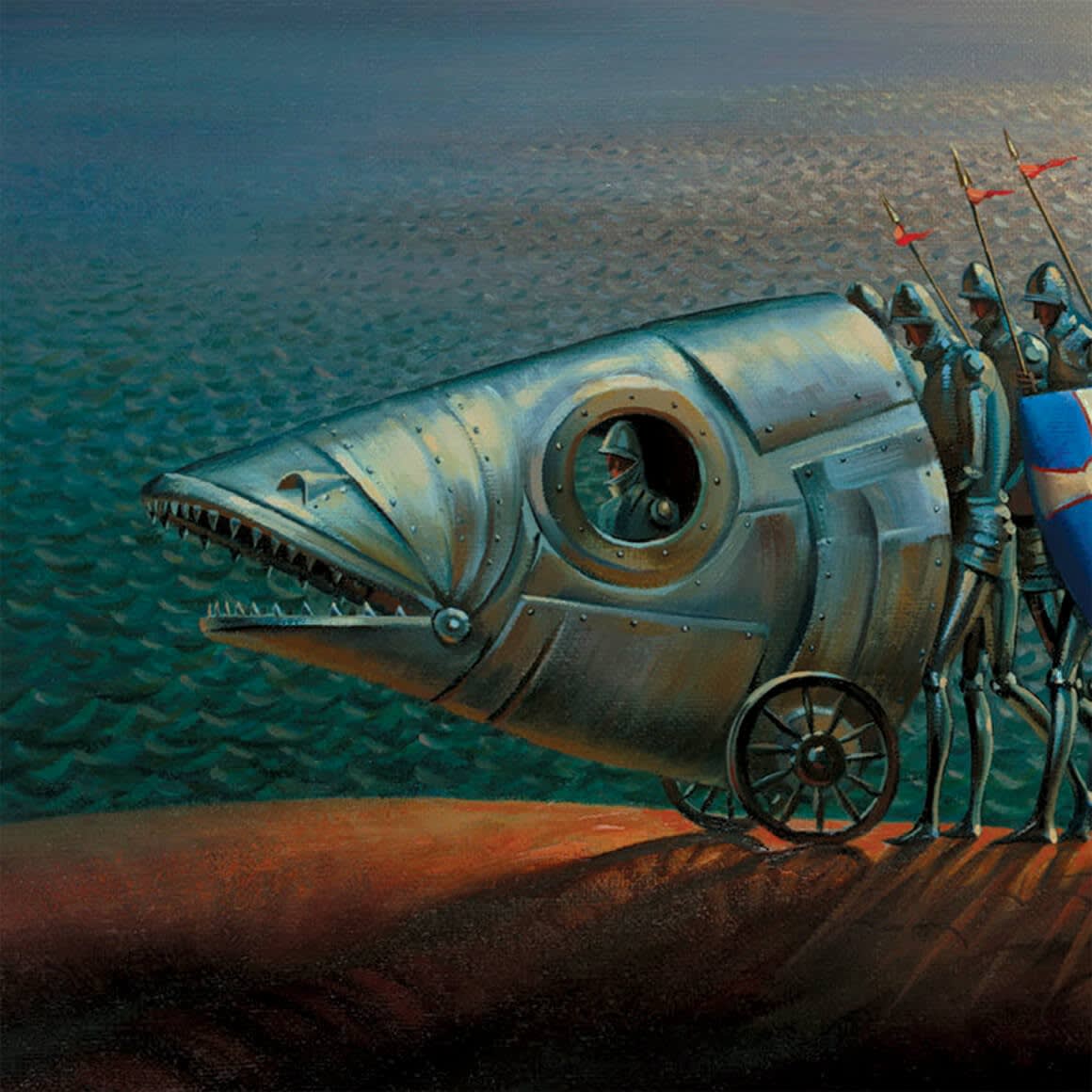 CRUSADERS - 15 X 30 INCHES