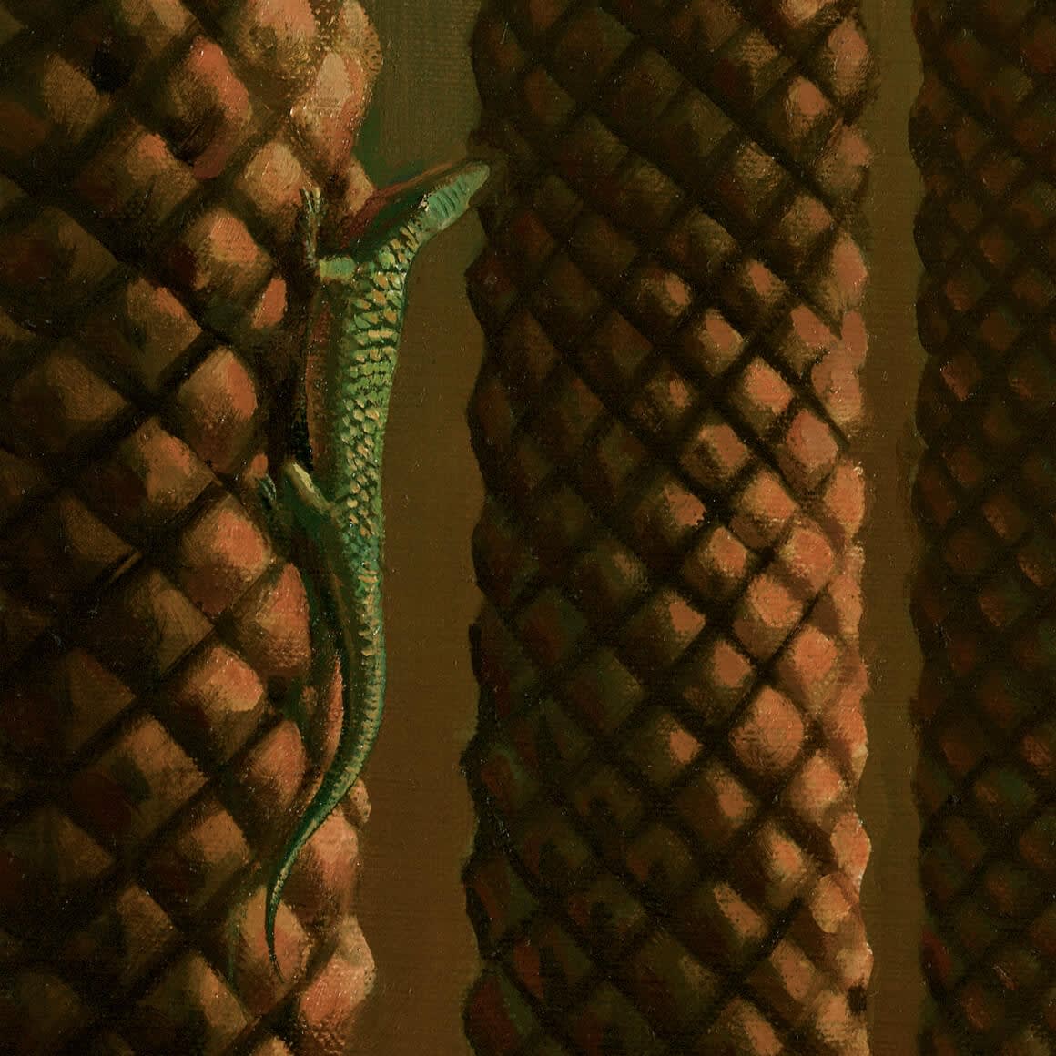 DOORS OF THE NIGHT 43 x 27 INCHES