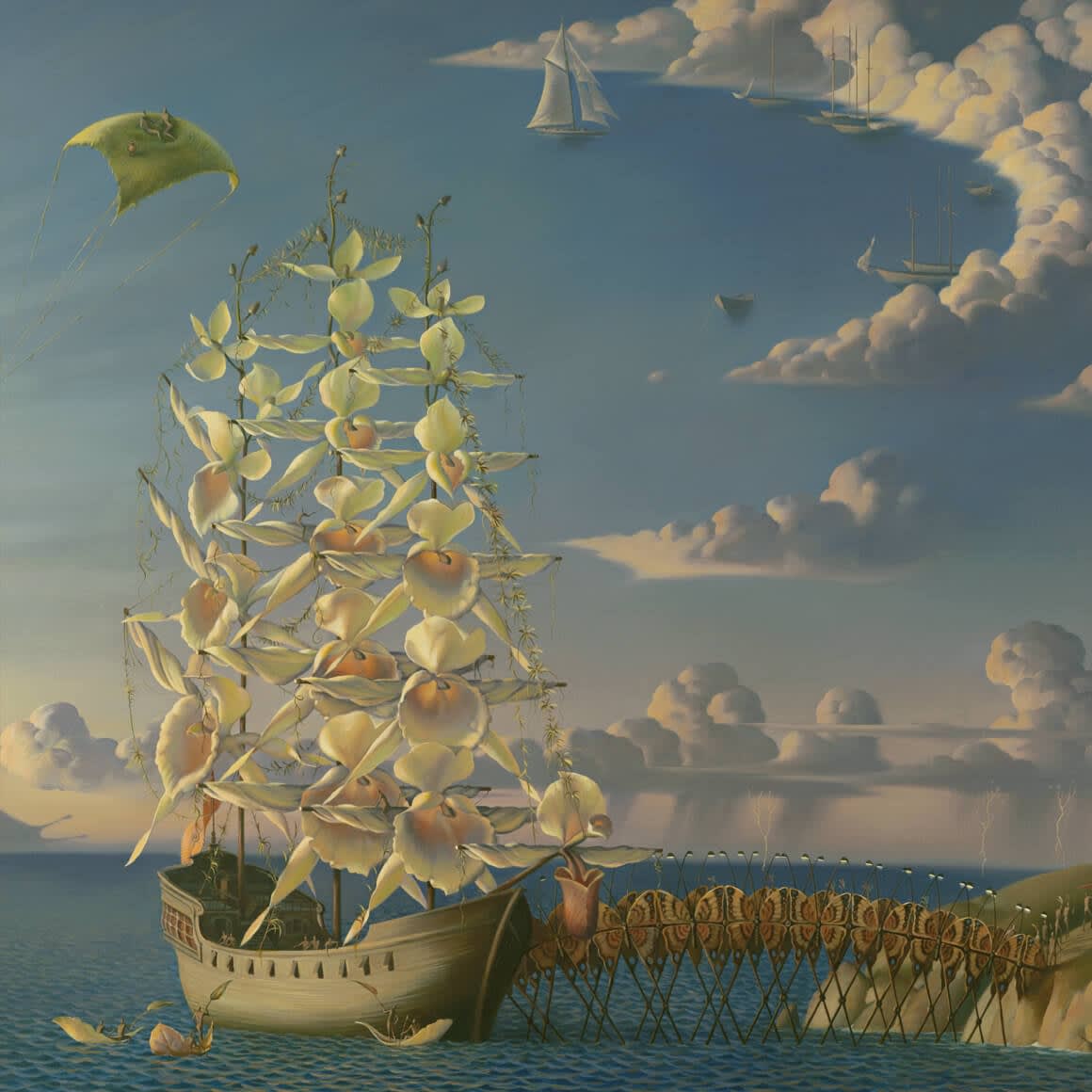 MYTHOLOGY OF THE OCEANS AND HEAVENS - 39 x 99 INCHES