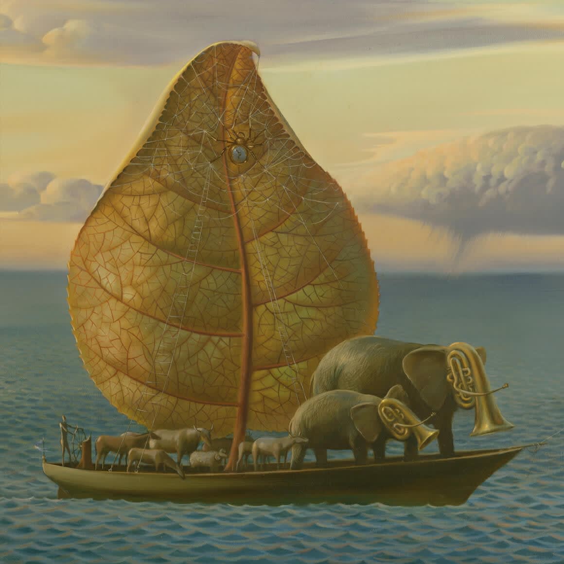 MYTHOLOGY OF THE OCEANS AND HEAVENS - 39 x 99 INCHES