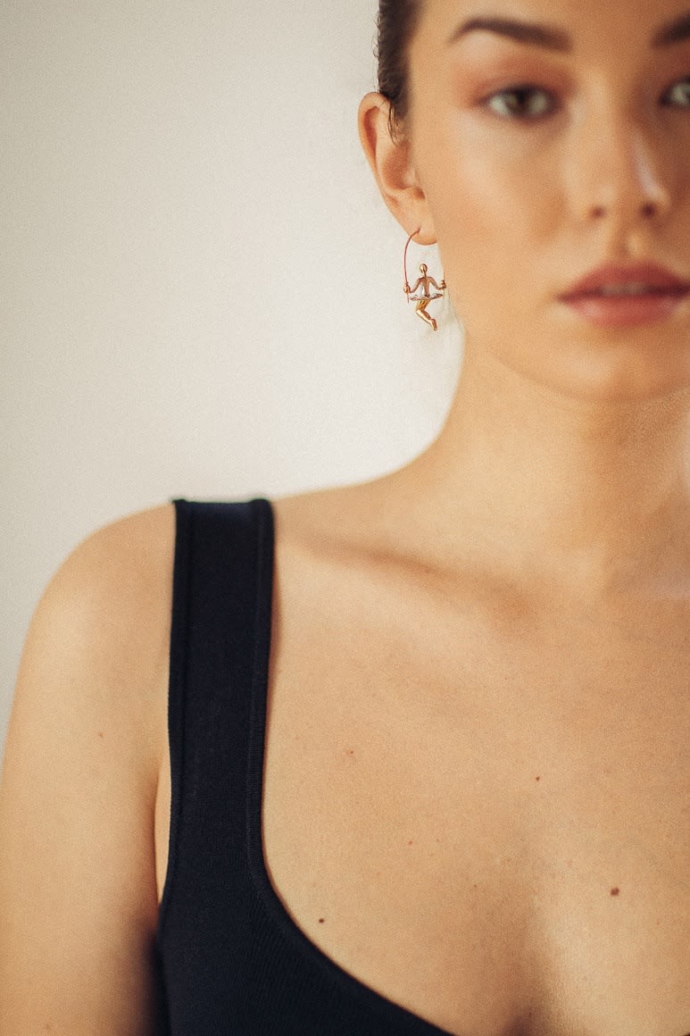 ROPE JUMPER - earrings