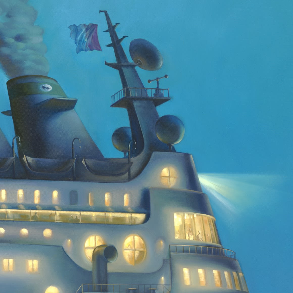 CRUISE OF CINDERELLA - 38 x 54.5 INCHES