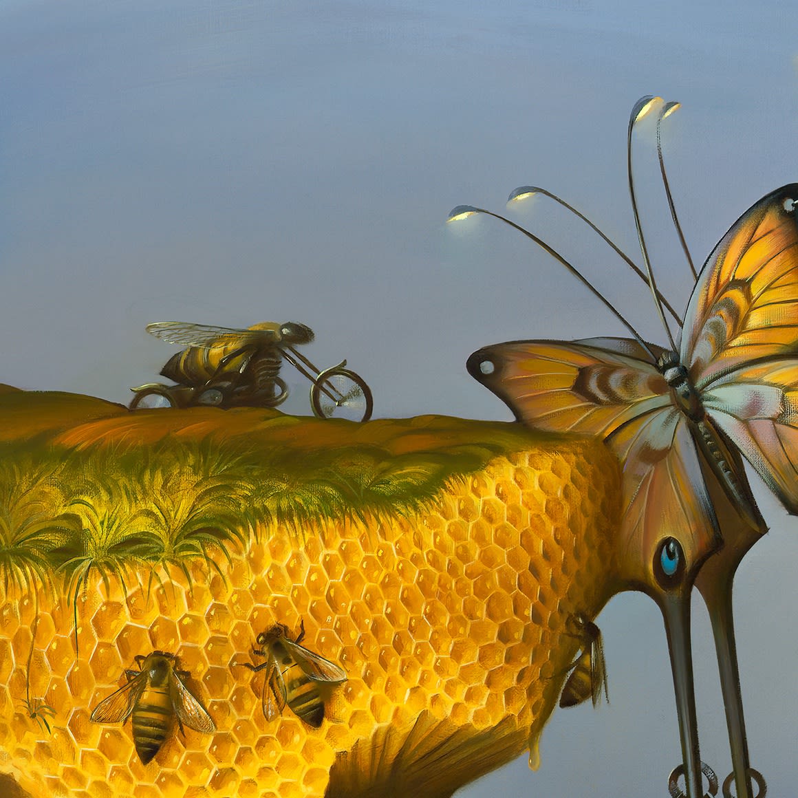 WINGED BRIDGE 48 x 70.5 INCHES