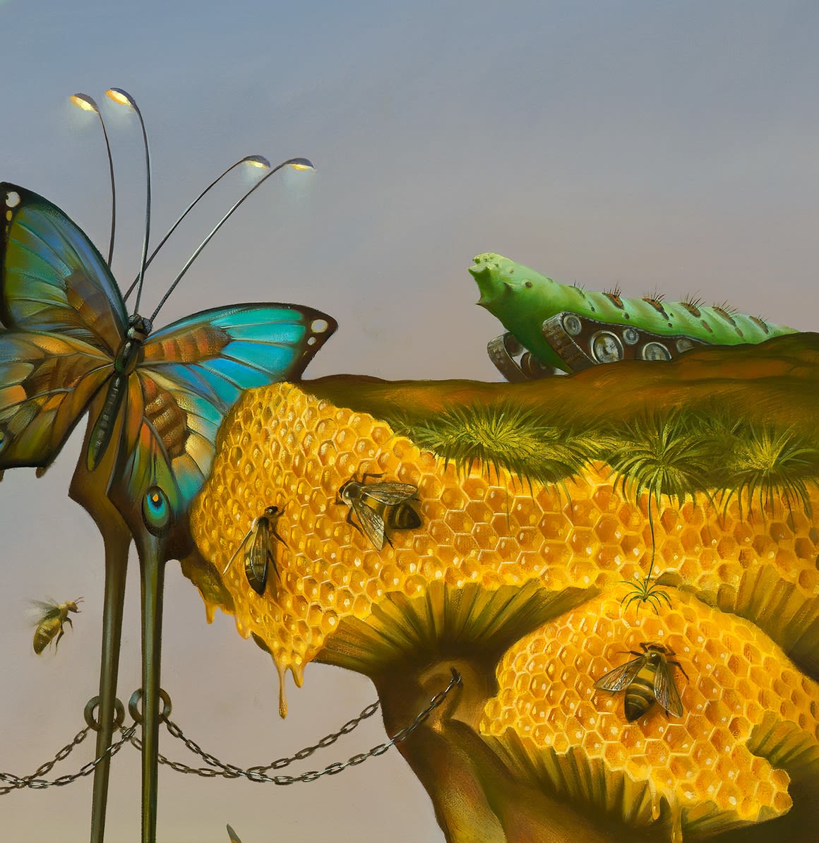 WINGED BRIDGE 48 x 70.5 INCHES