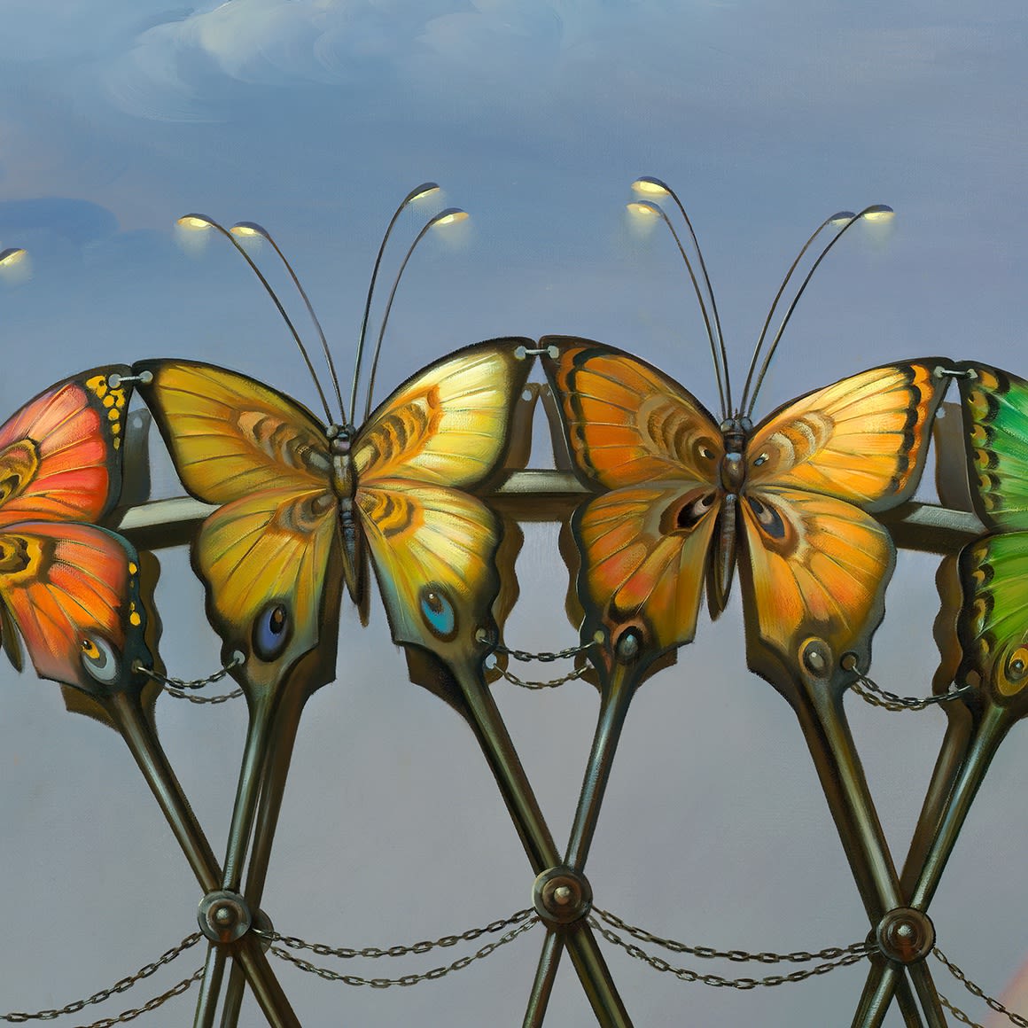 WINGED BRIDGE 48 x 70.5 INCHES