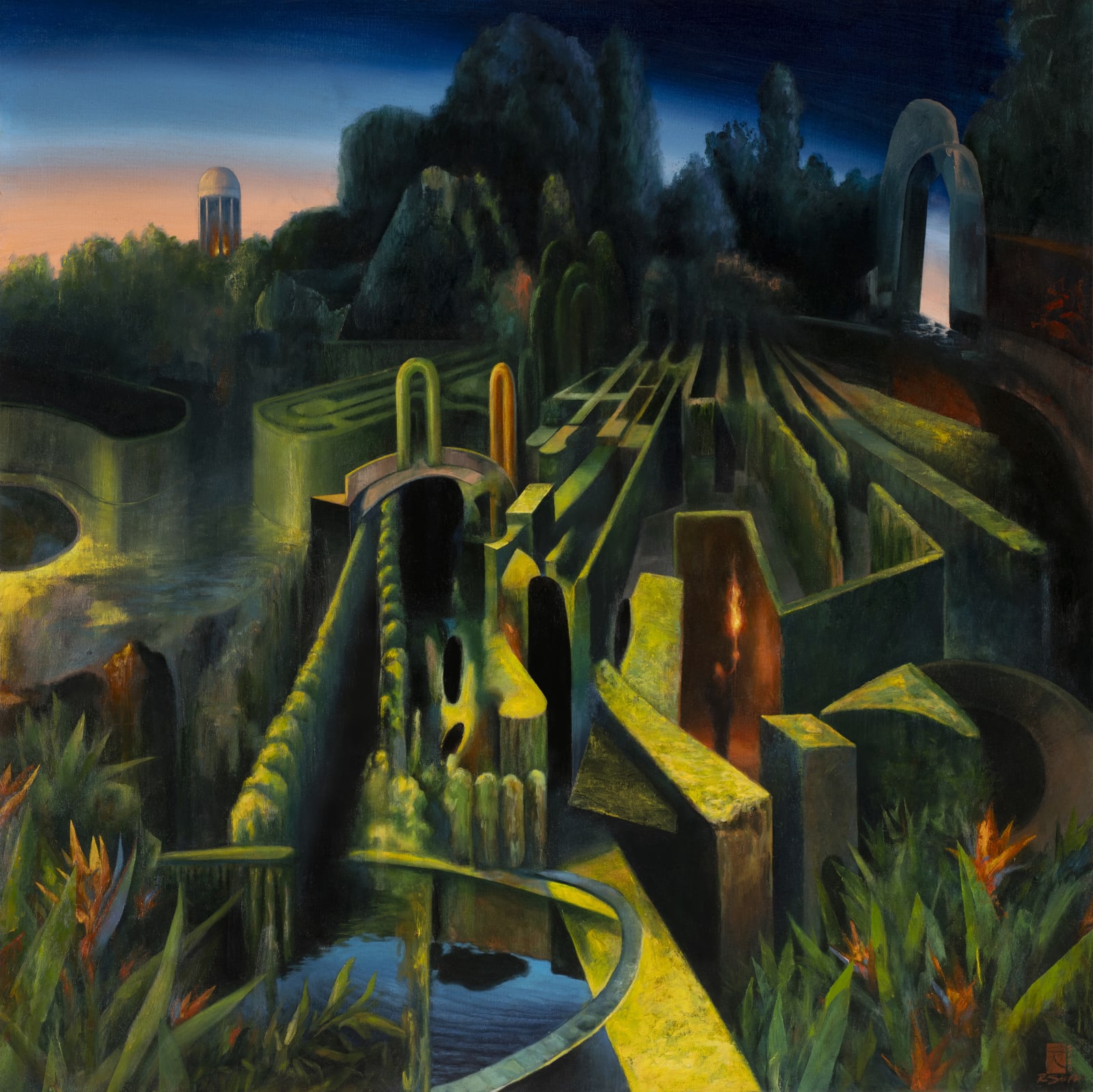 Roberto Silva Ortiz, La peregrinación de Daidalos, 2020