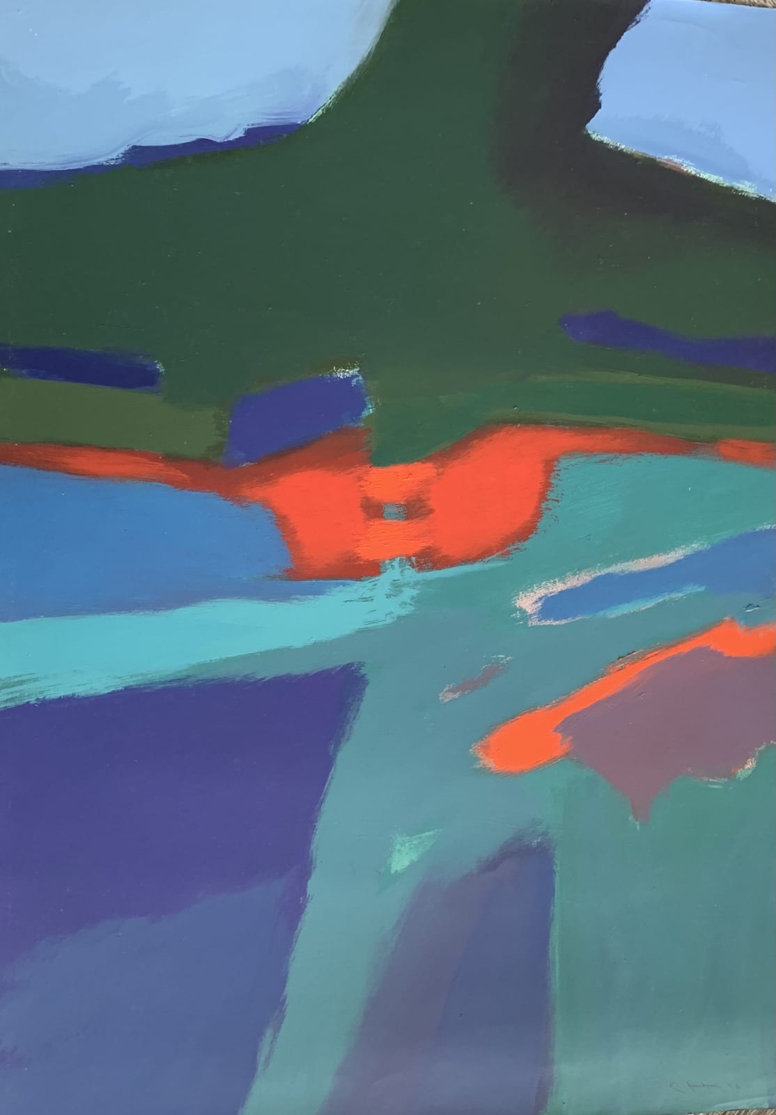 Carmelo Fontánez, La corriente, 1992