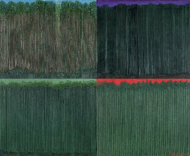 Luis Hernández Cruz, Cuatro momentos del día, 2006