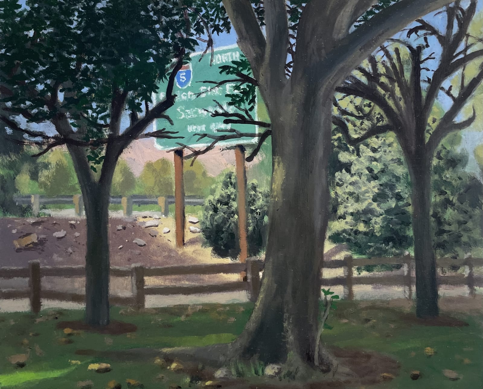 Jamie F. Adams, Griffith Park and the 5 Freeway, 2019