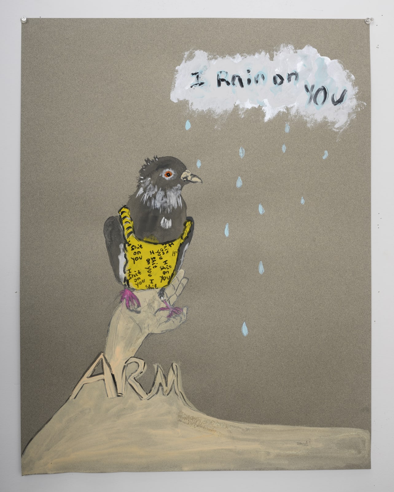 Eve Wood, I Rain on You, I Shit on You, 2025