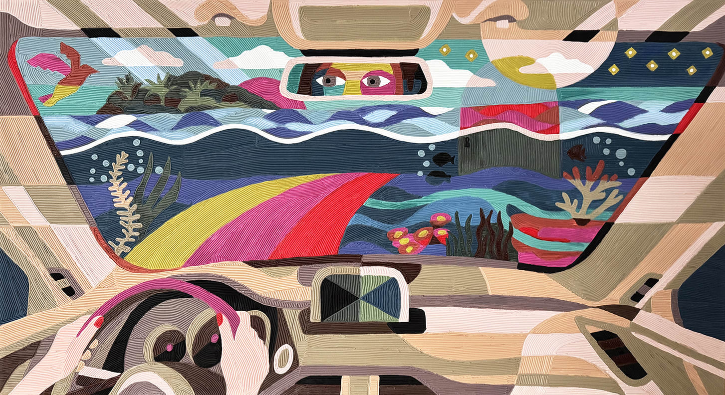 Mary Lai, Ocean Drive: Navigating Deep Waters, 2025