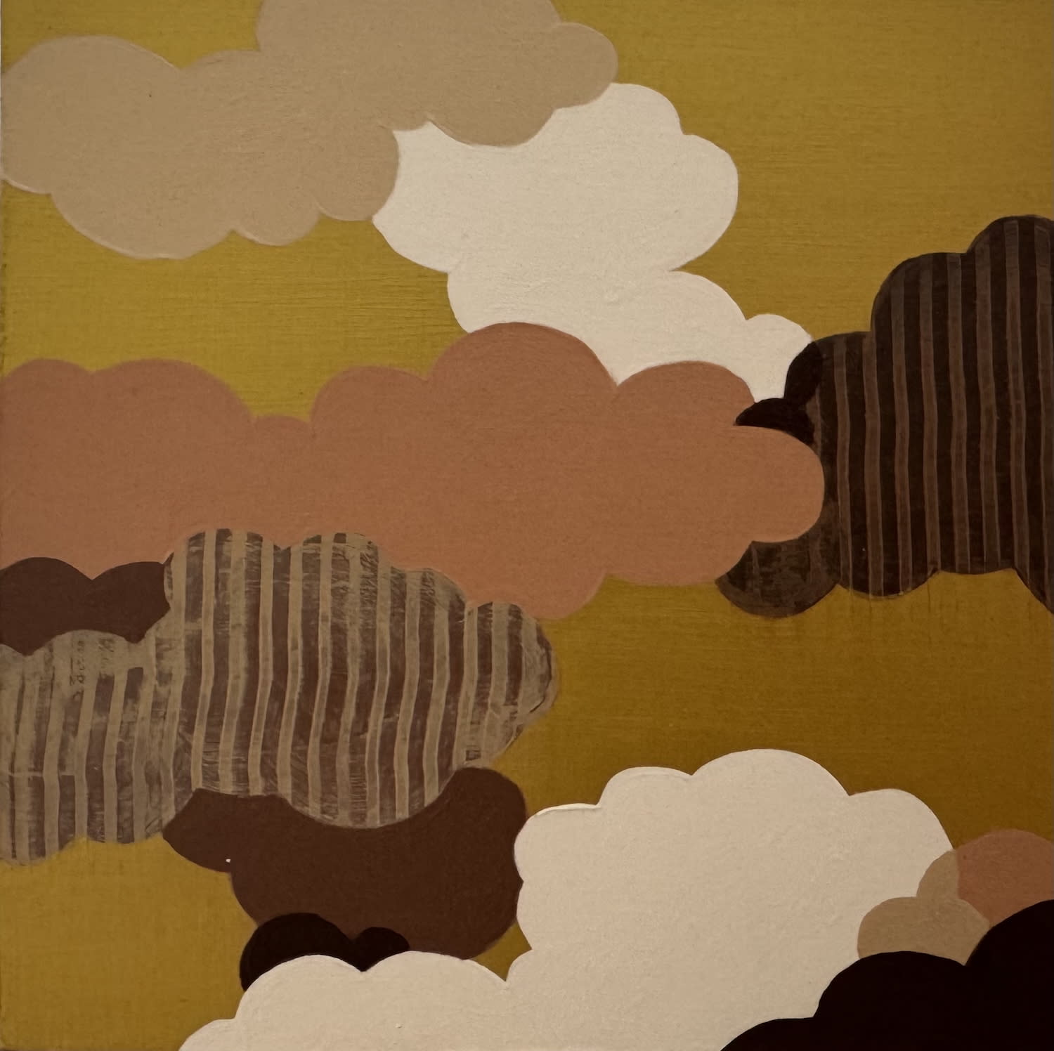 Yumiko Glover, Cloud Memory—Earth Tones, 2025