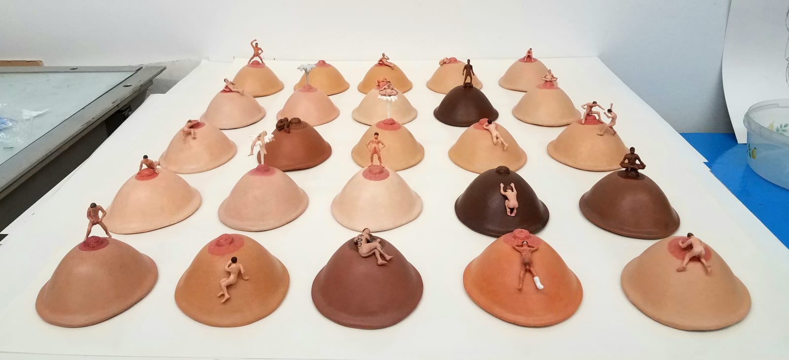 Colin Roberts, Tiny Men On Tits, 2019