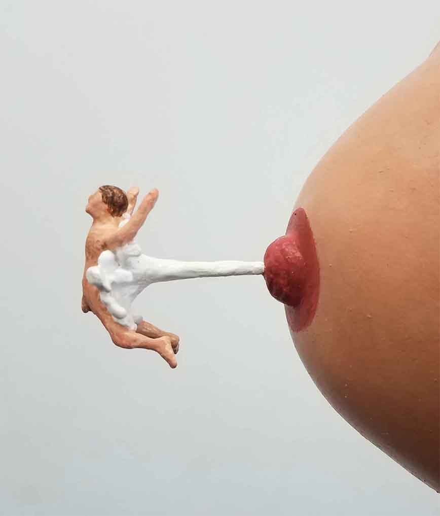 Colin Roberts, Tiny Men On Tits, 2019