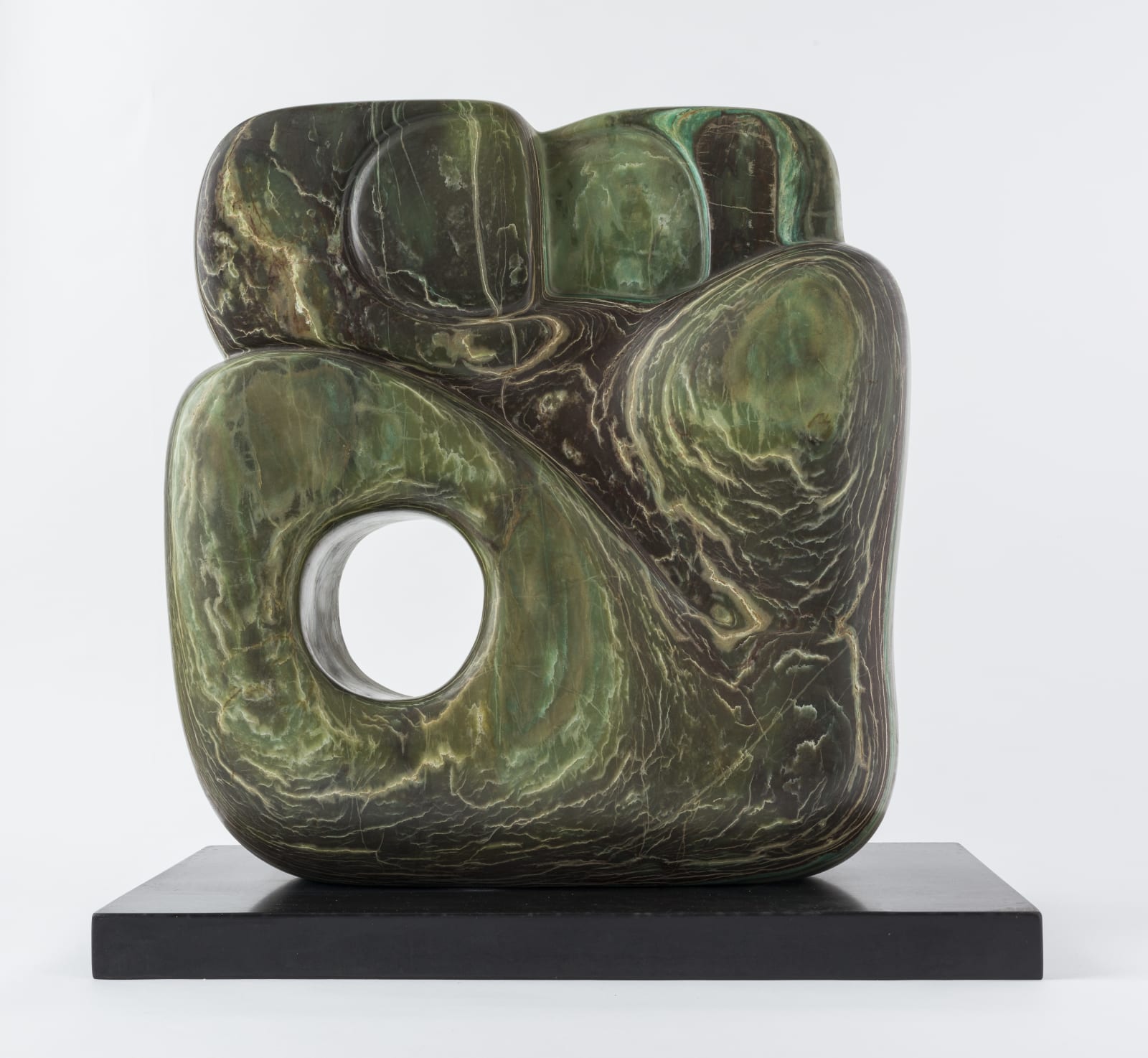 Mona Saudi, 'Mother Earth', 1981, Jordanian jade, 55 x 50 cm. ©Mona Saudi Foundation