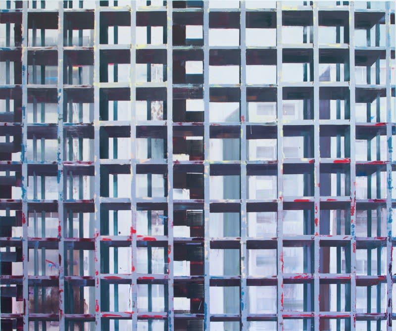 Driss Ouadahi, CARCASSE (HOMELAND), 2005, Oil on canvas, 200 × 240 cm © Driss Ouadahi, Photo: Amir Ouadahi⁠ ⁠
