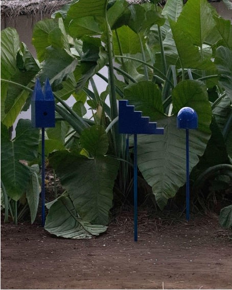 Dima Srouji, 'Time Reclaiming Structures: Watchhouses' (2025) on view at Aspinwall House as part of the the Kochi-Muziris Biennale. Image courtesy of the artist.