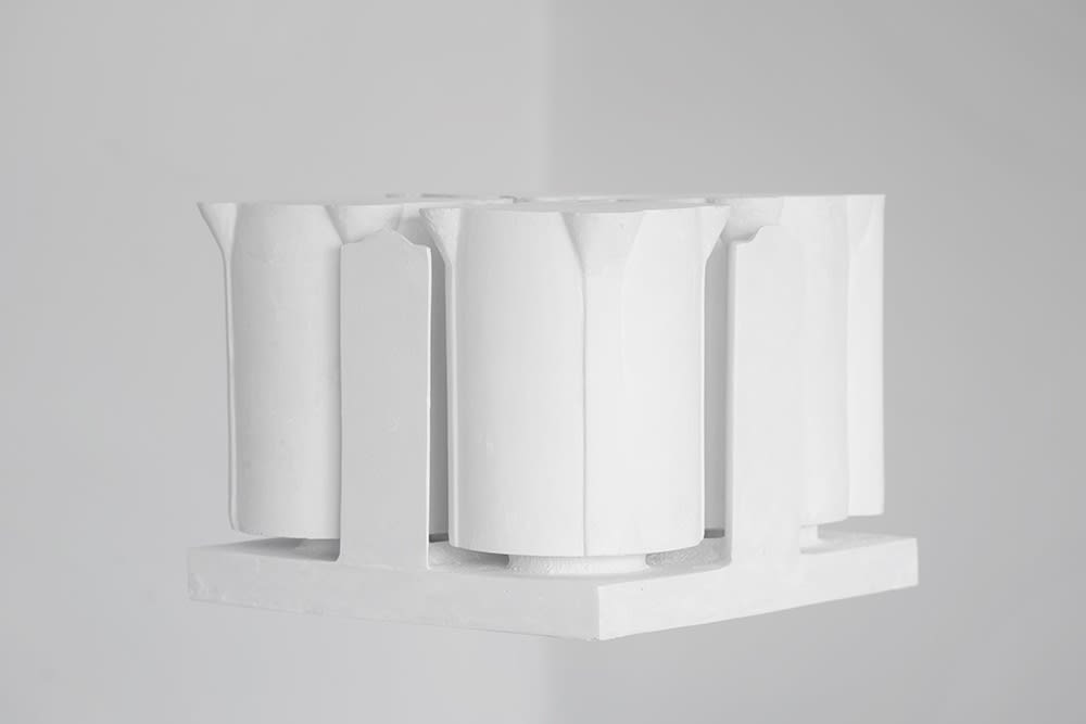 吴厚挺, 间隙, 石膏 Wu Houting, Gap, Plaster 43.5x25x18.6cm 2019
