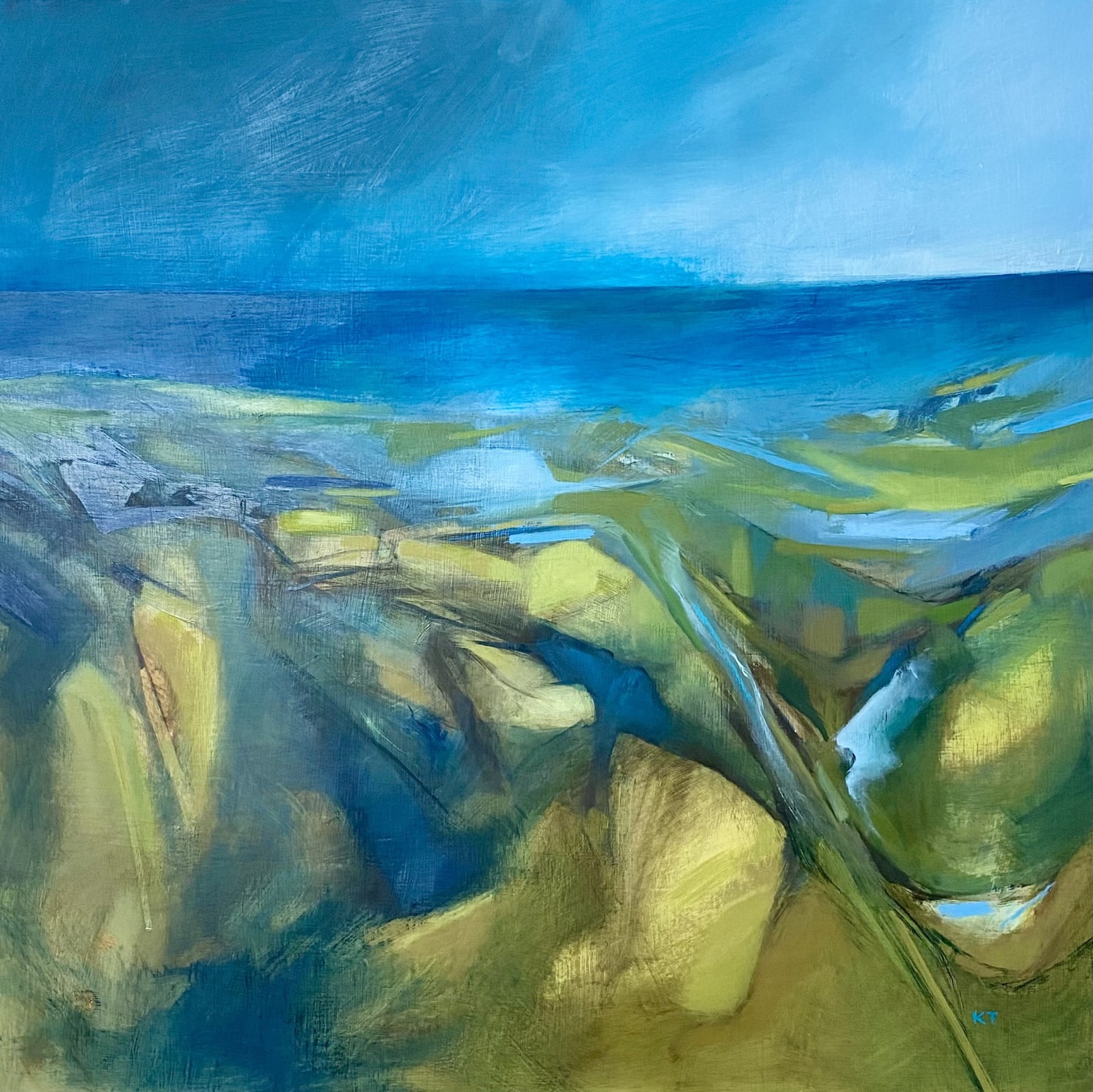Kathy Thomson, Nevern Estuary, 2023 The Lion Street Gallery