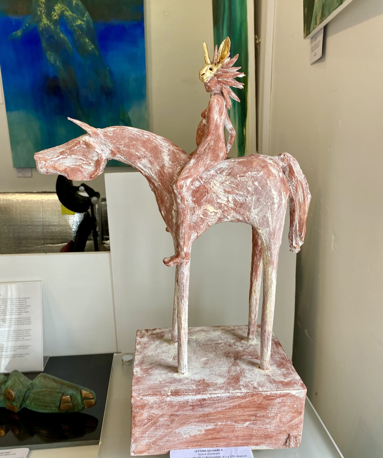 Valerie Price West, Letting go , Hare II, 2024