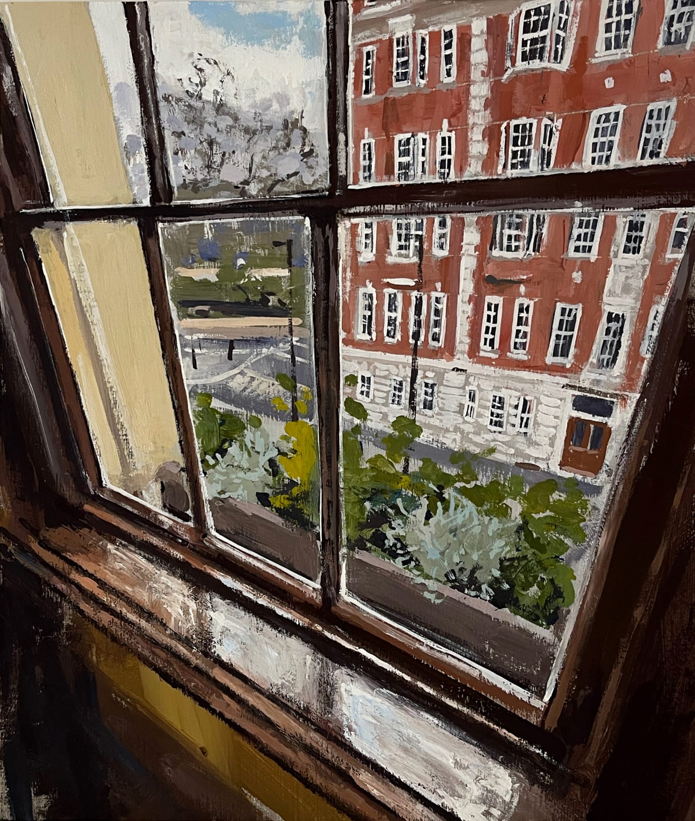 Matthew Wood RCA, 221b, Baker St, view towards Regents Park, 2025