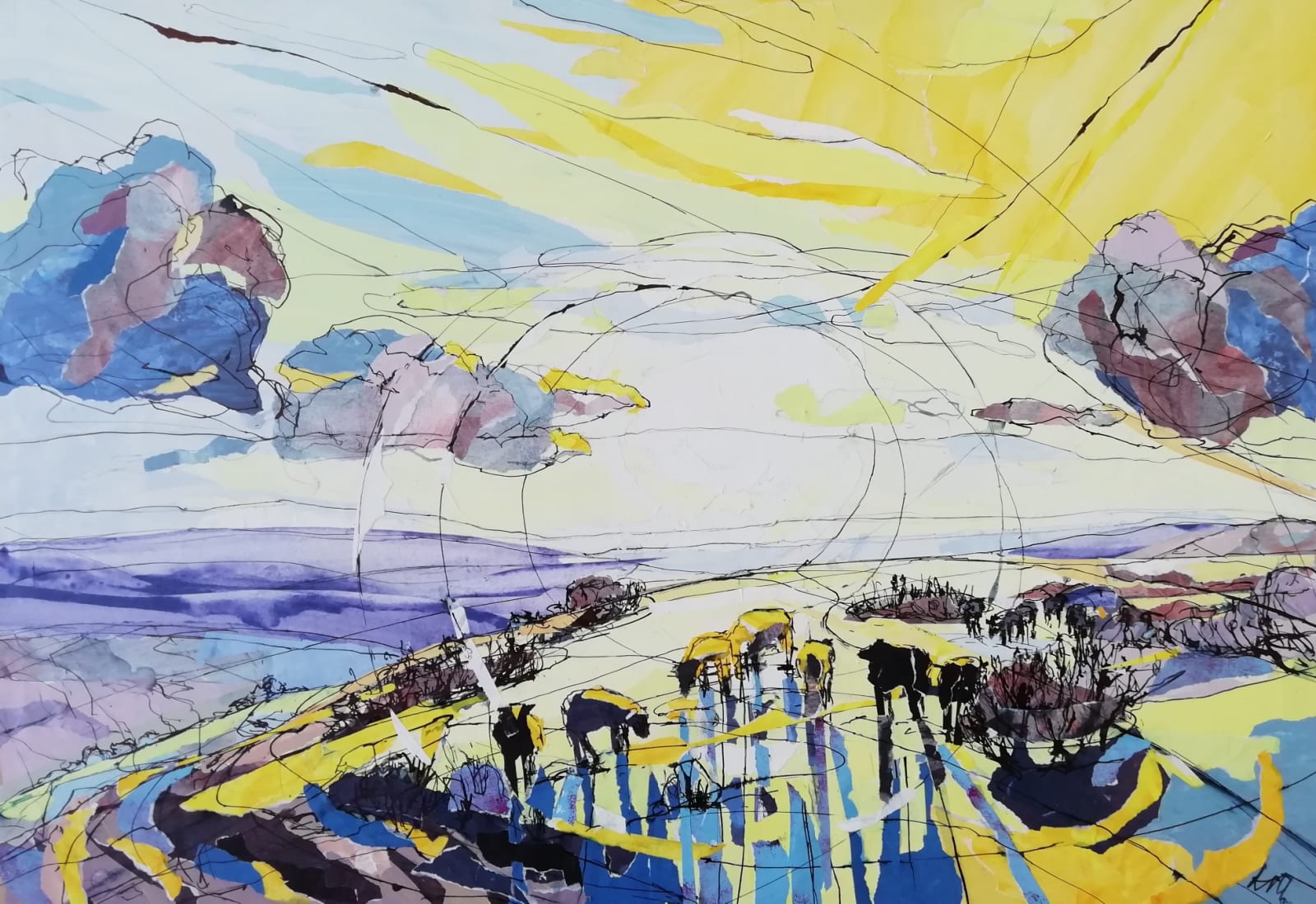 Kathryn Moore, Golden Fleece, 2021