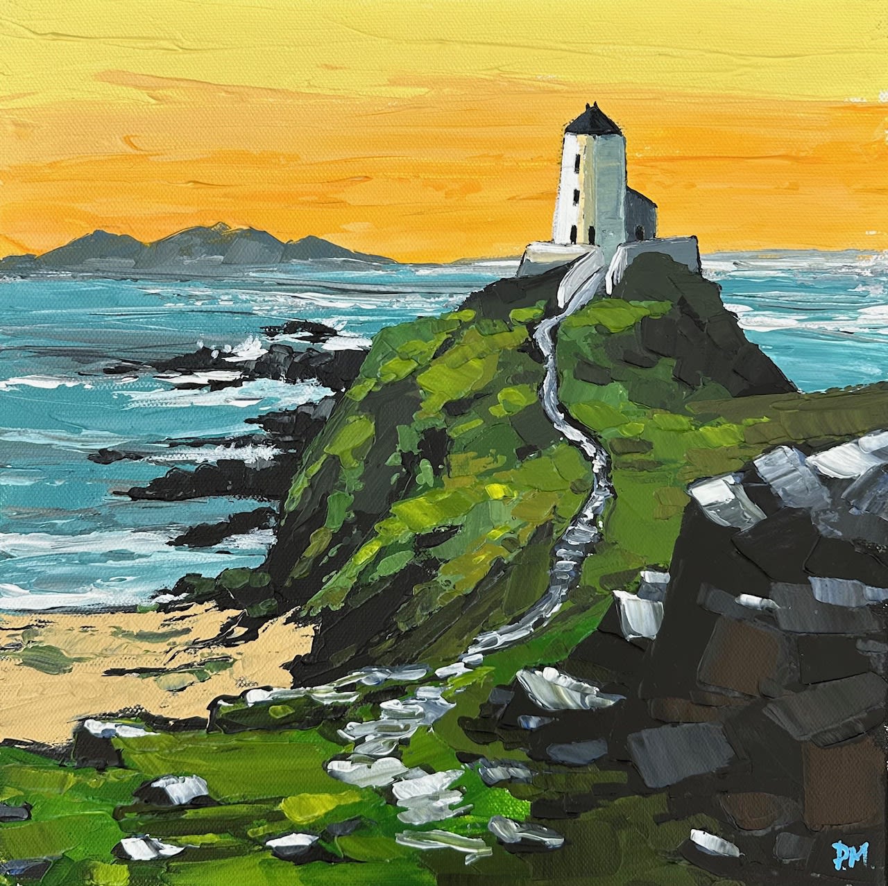Peter Morgan, Llanddwyn Light House, 2024