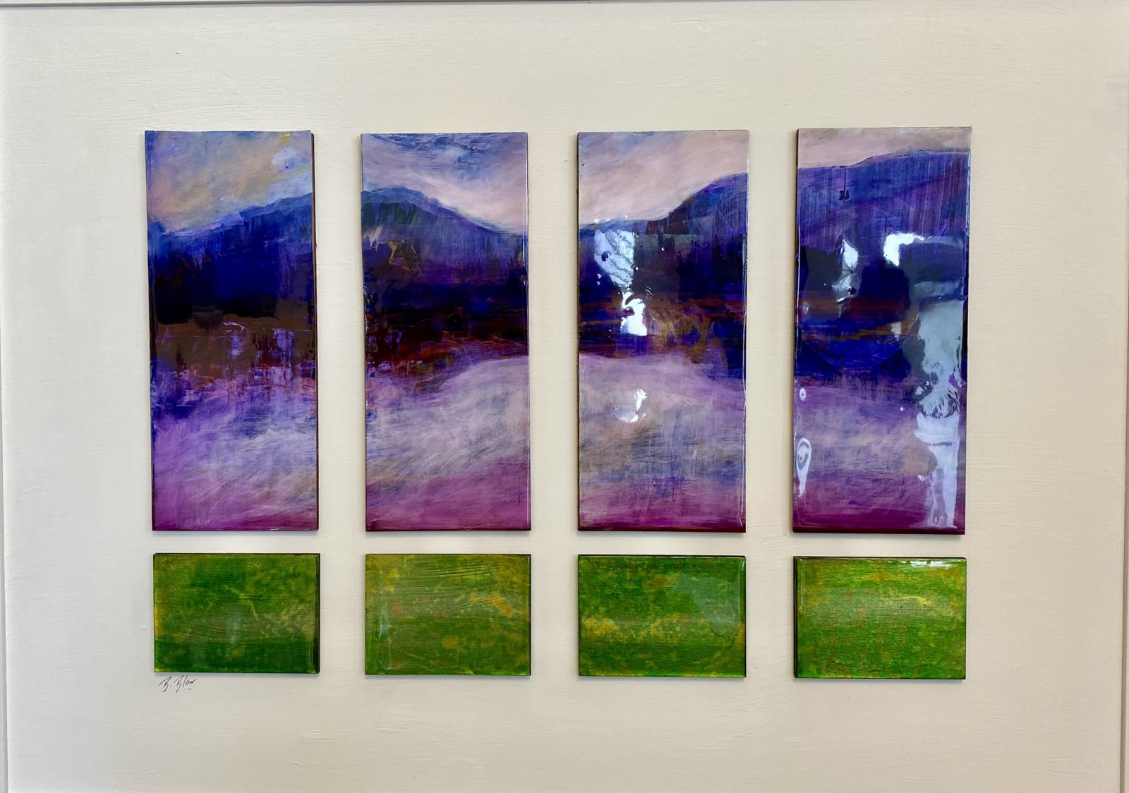 Brent Blair, Purple Glow, 2024
