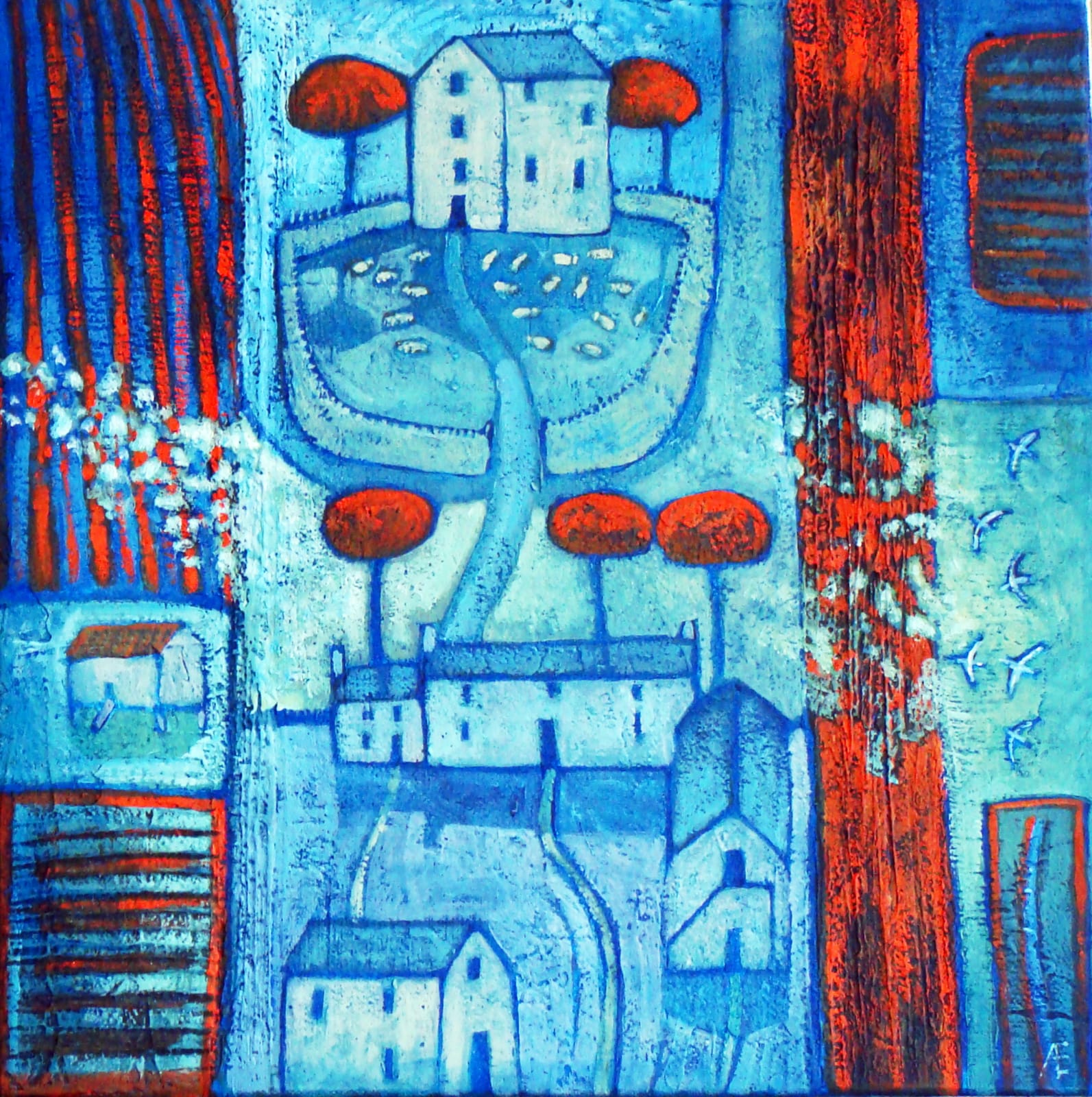 Anthony Evans, Corlan /Fold, 2025