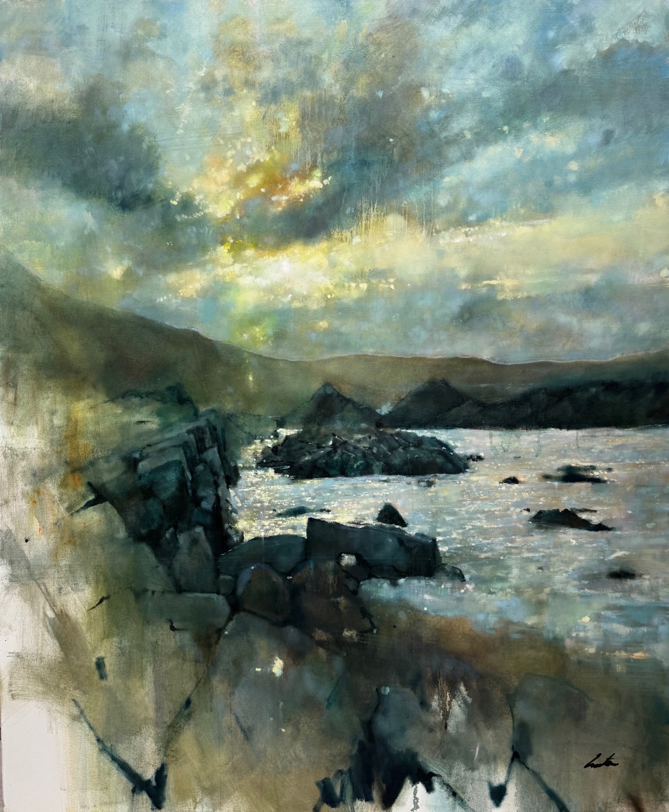 William Bate, Tresaith Sunset, 2025