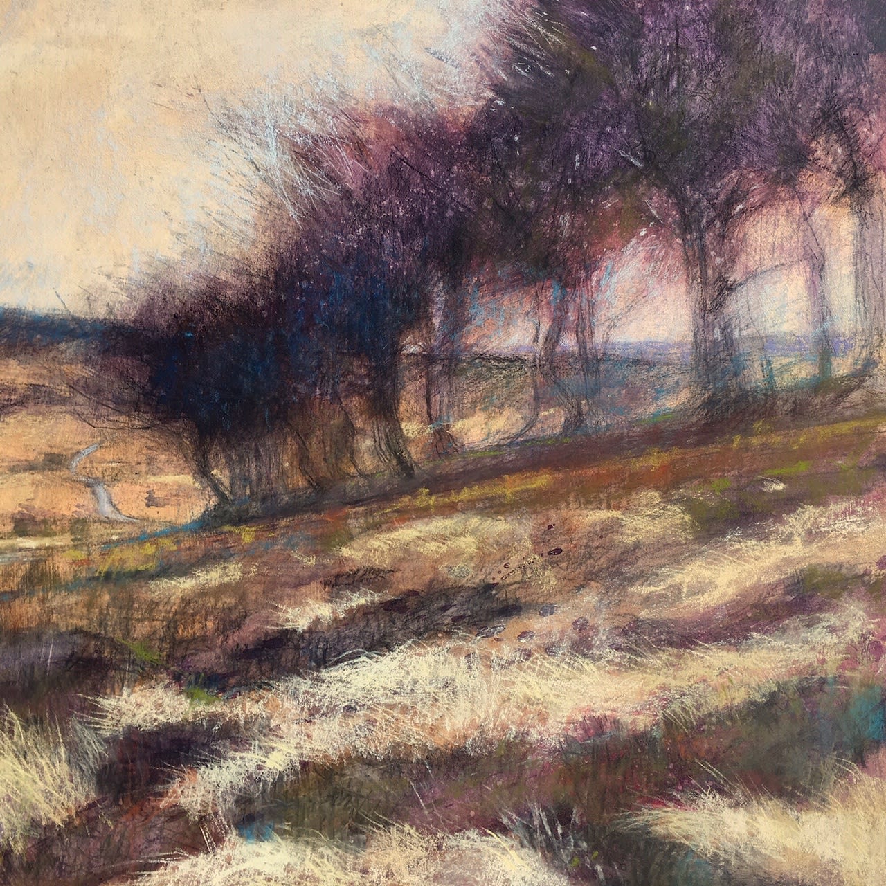 Katrina Wallis King, The Road To Exford, 2019