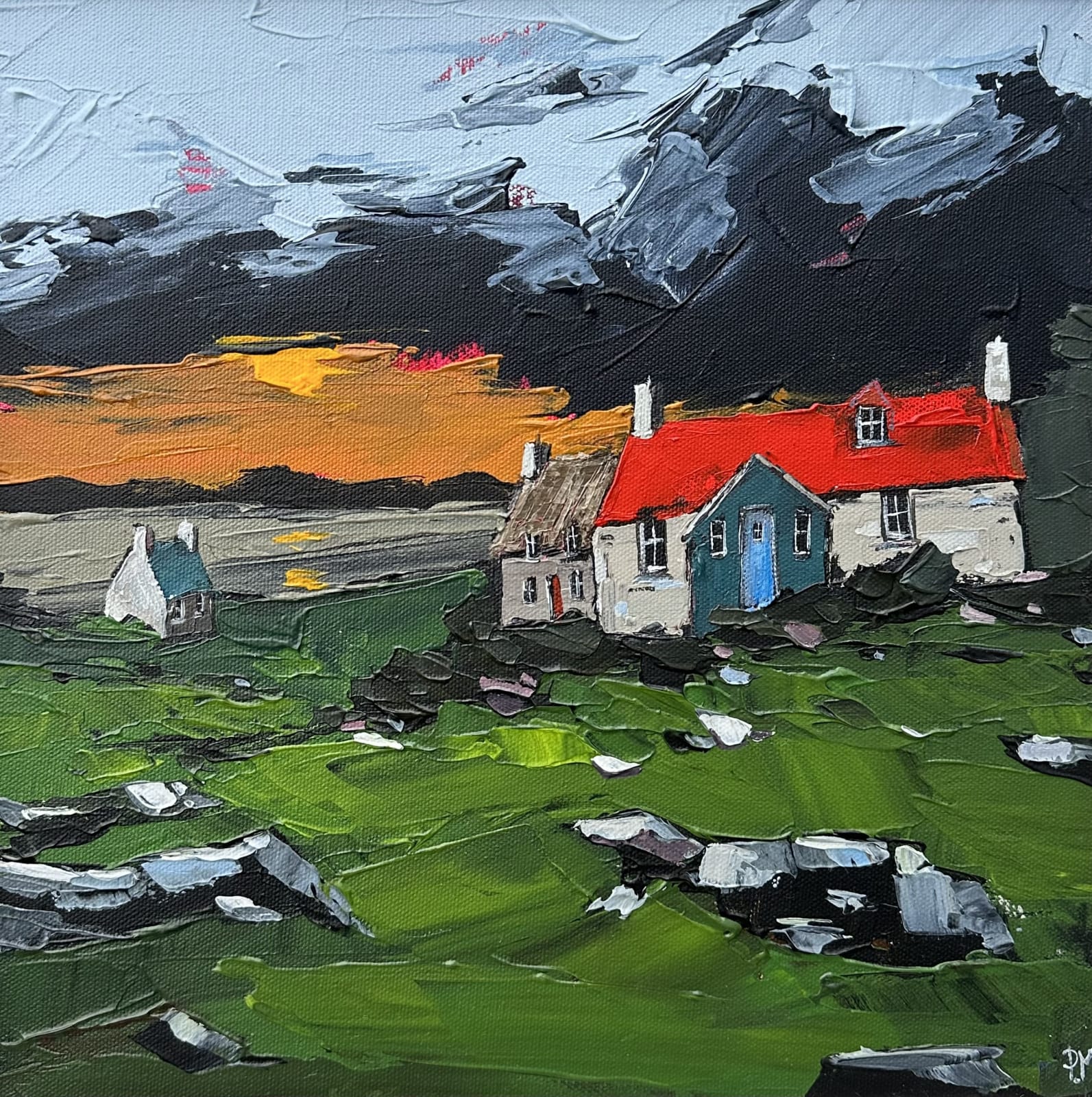 Peter Morgan, Weavers Cottage at Fernmore., 2023