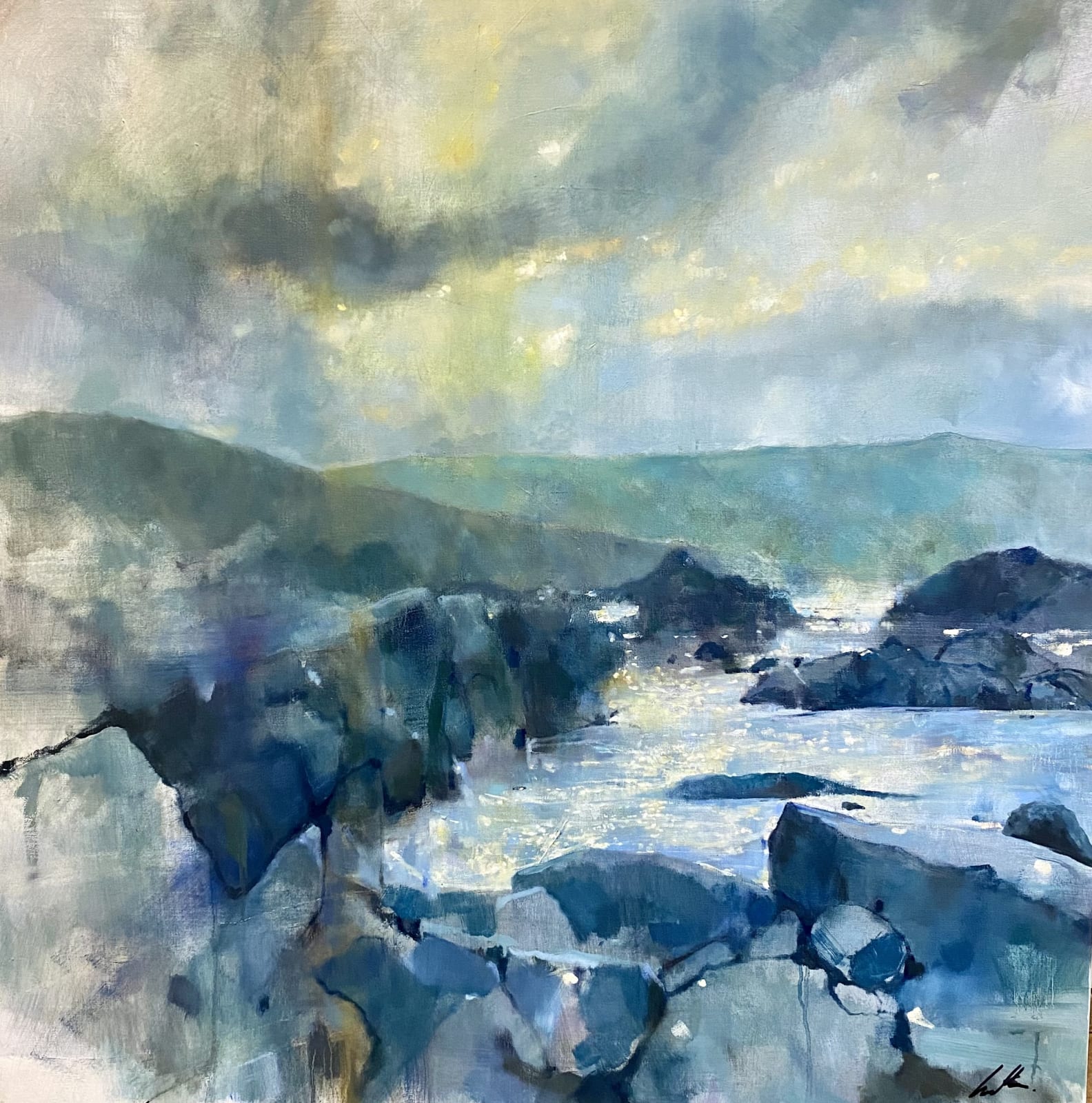 William Bate, Tresaith Beach, 2023