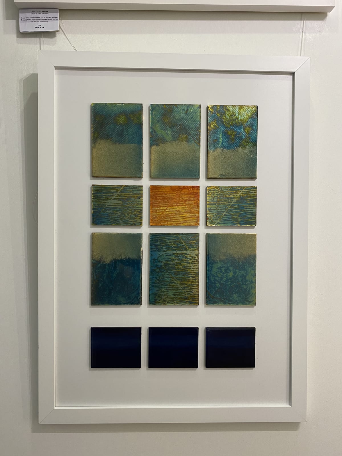 Brent Blair, Prussian Blue, 2024