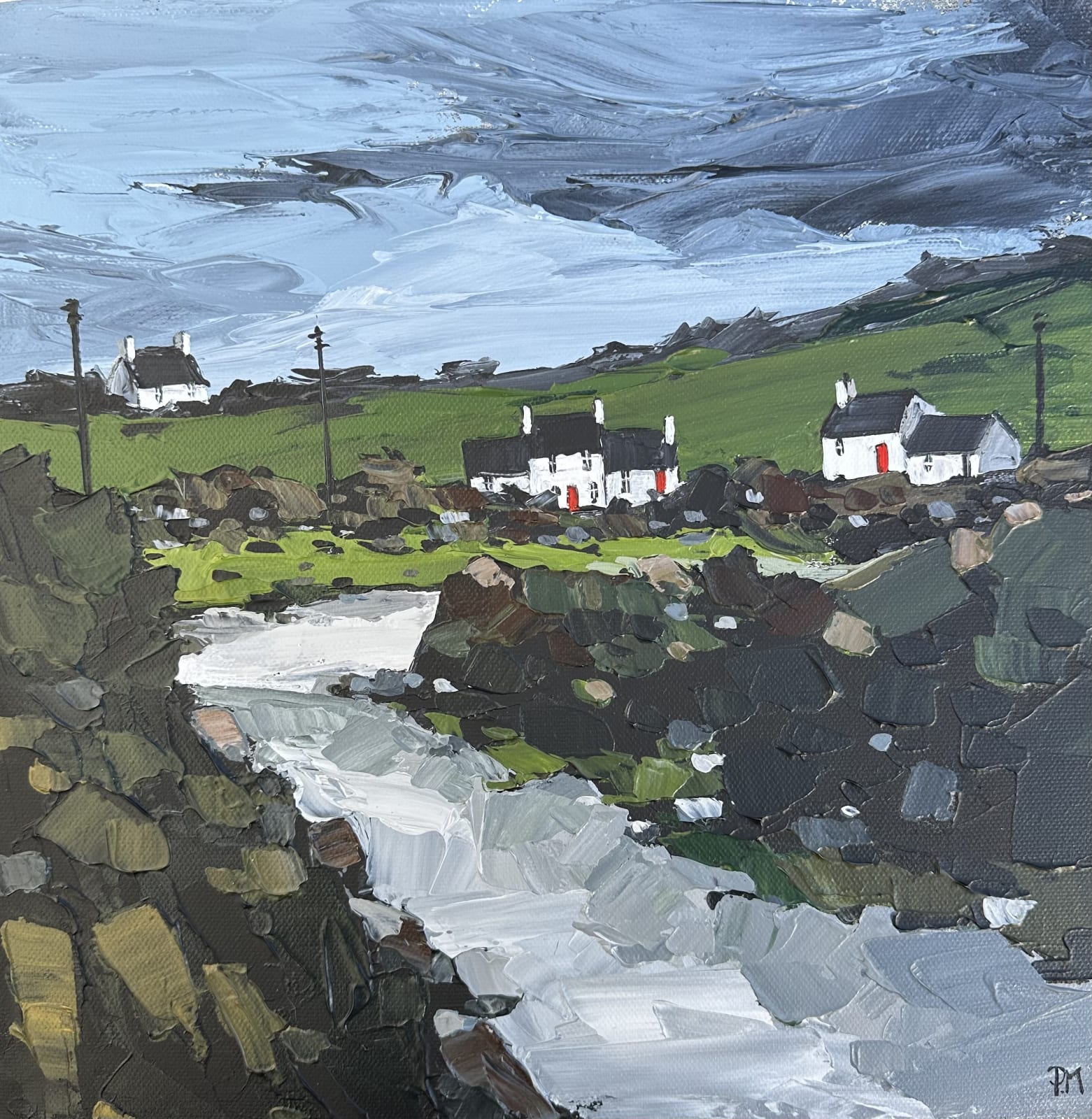 Peter Morgan, Road out of Nefyn, 2024
