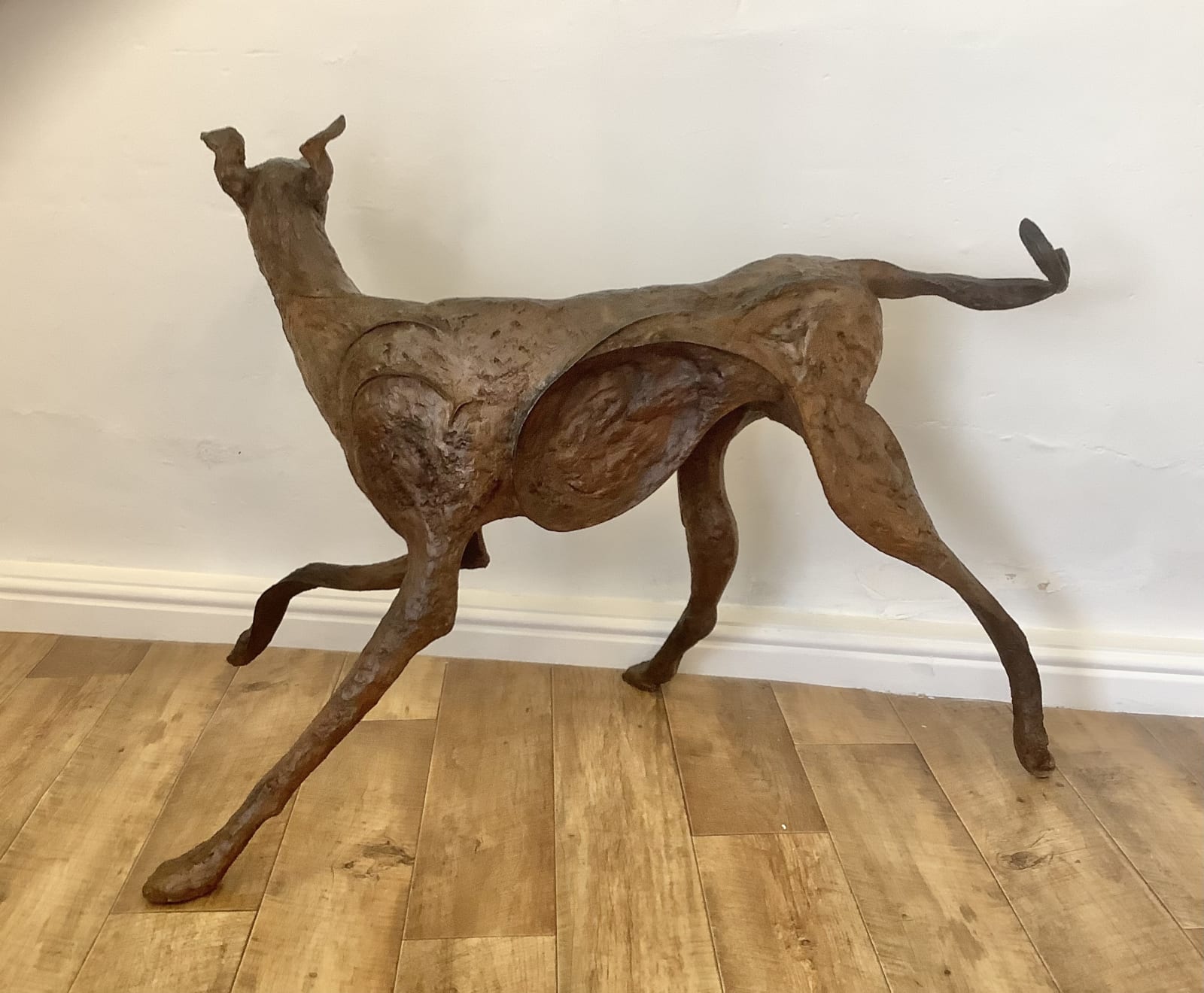 Rachel Ricketts RBSA, Fly , The walking dog of Kington, 2023