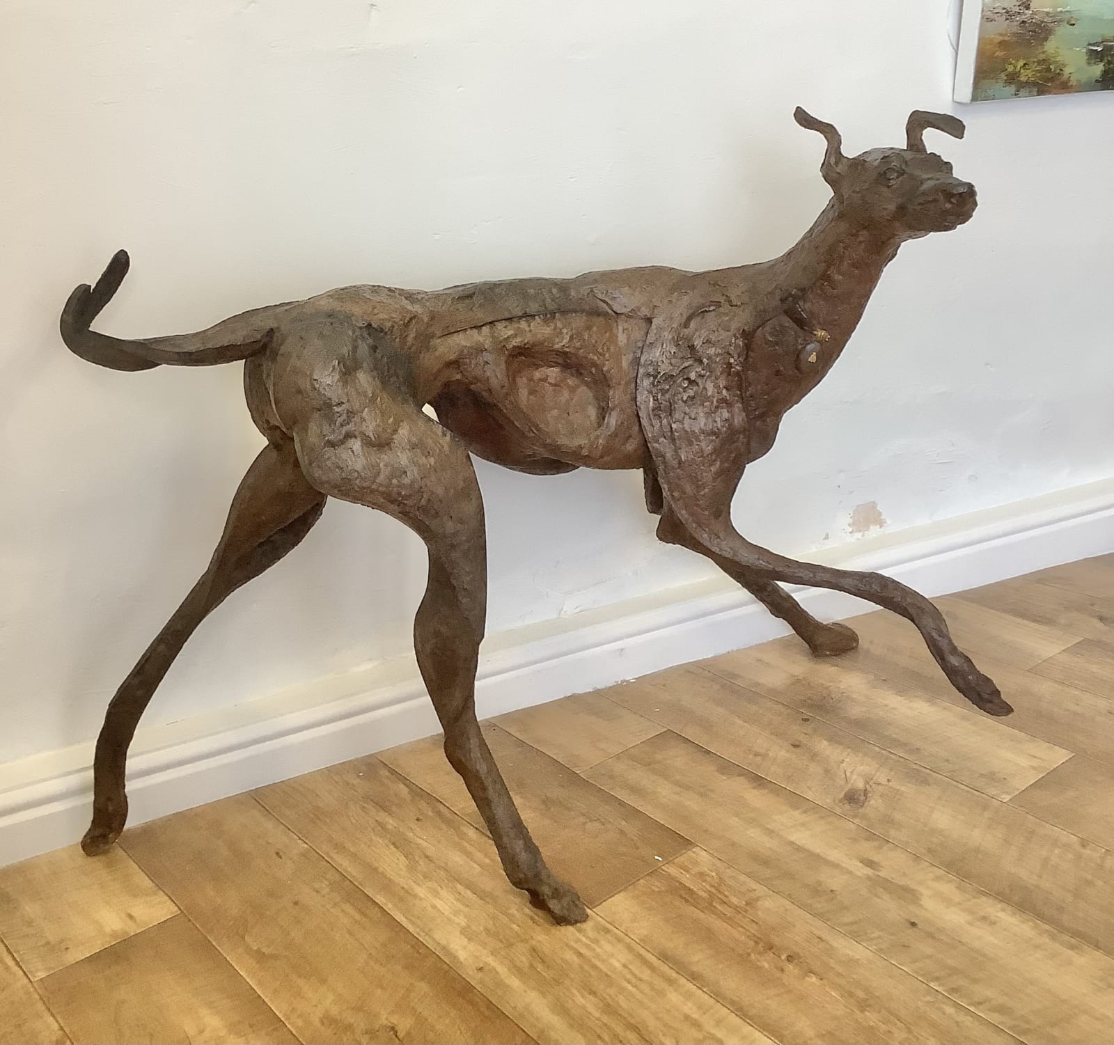 Rachel Ricketts RBSA, Fly , The walking dog of Kington, 2023