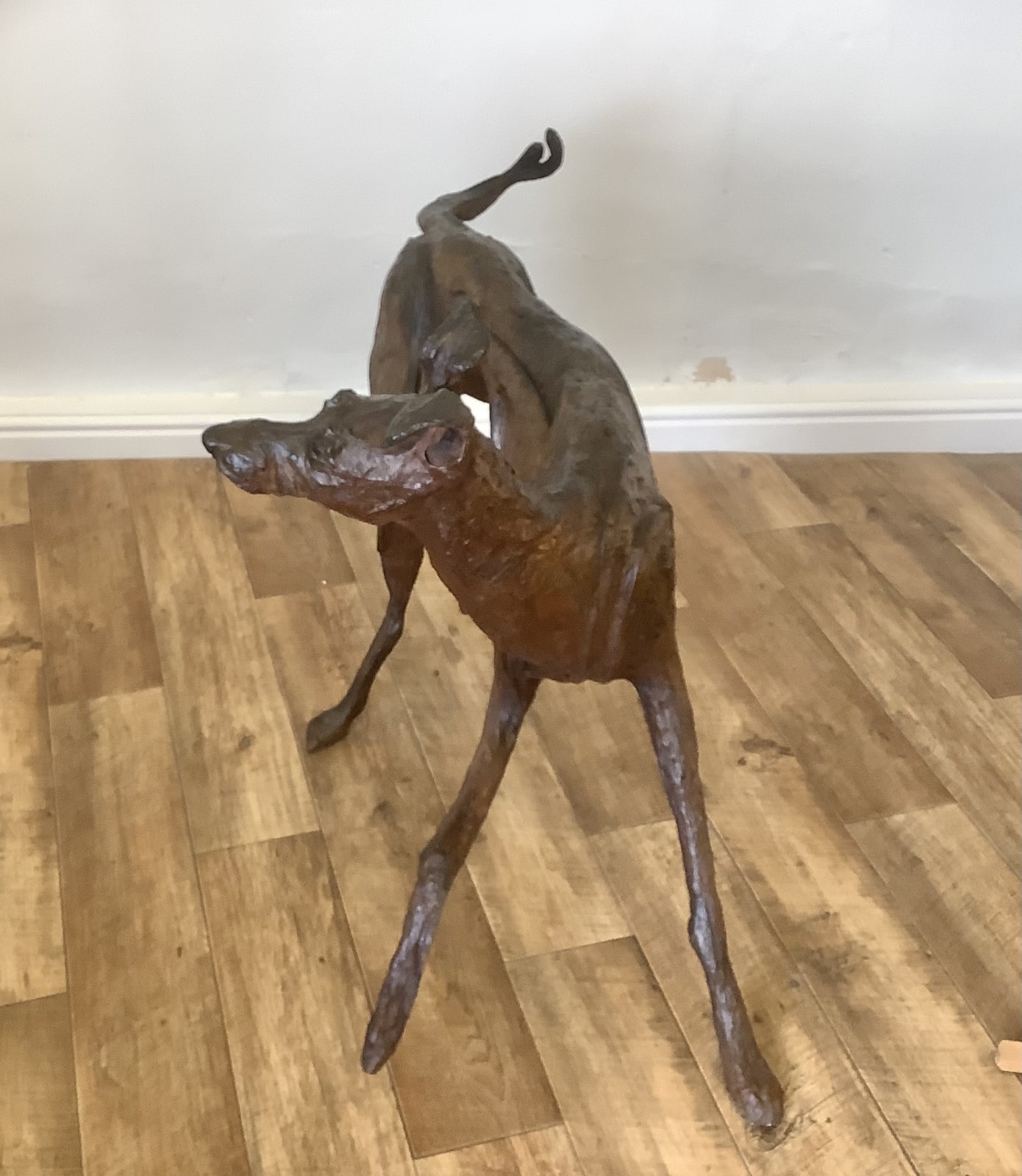Rachel Ricketts RBSA, Fly , The walking dog of Kington, 2023