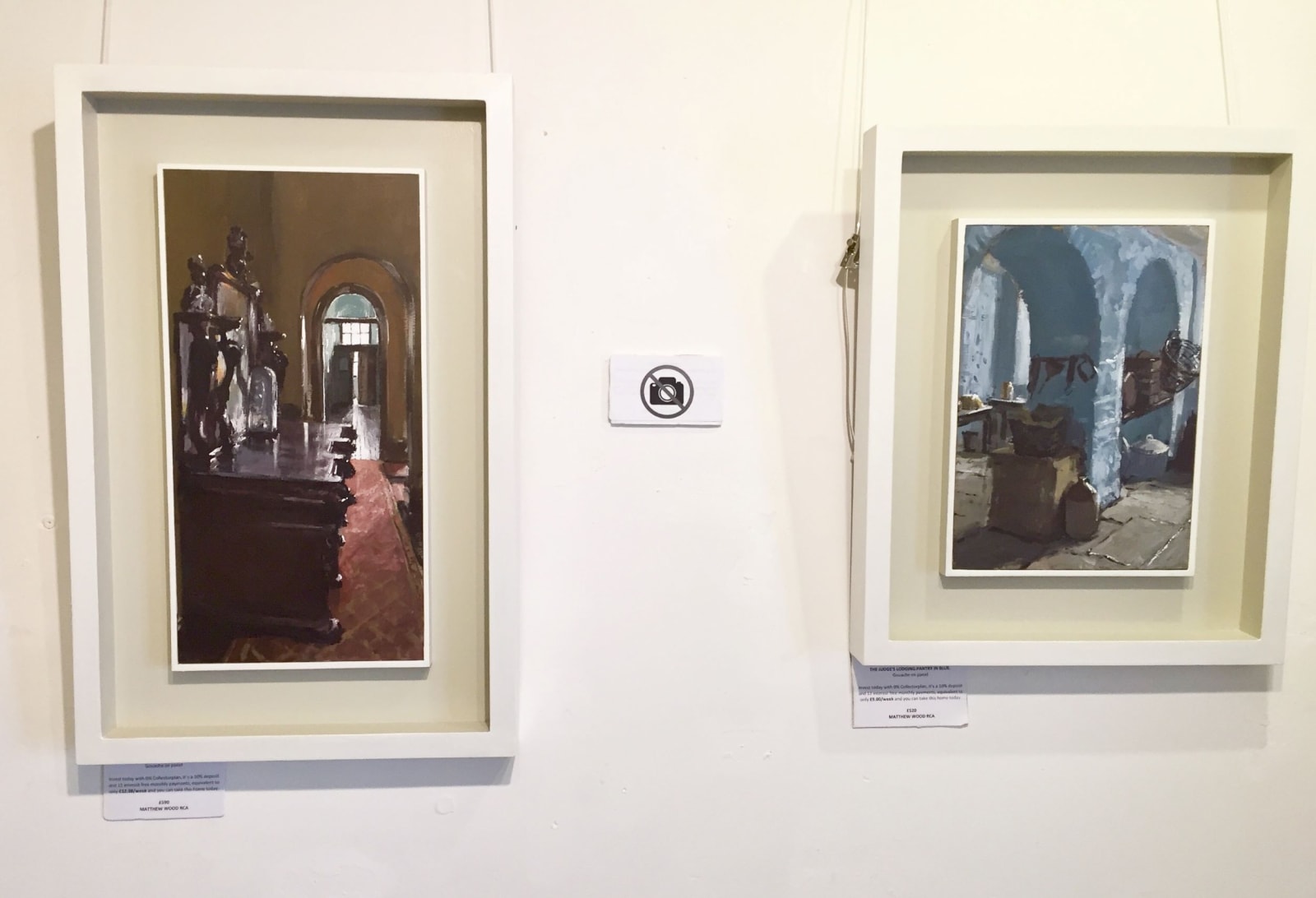 Matthew Wood RCA, The Judge's Lodgings. Corridor with Sideboard, 2019