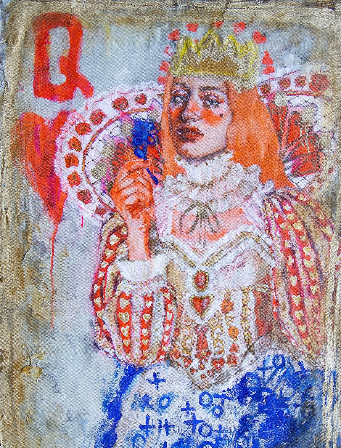 Milkdadd, Queen of Hearts (print), 2021