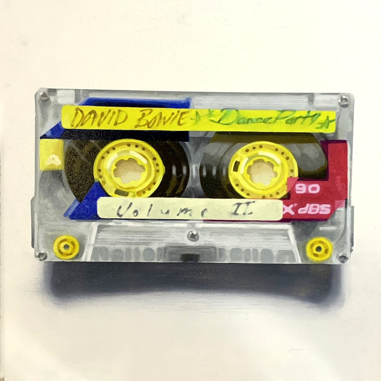 A MAN AFTER MY OWN ART, Bowie Let's Dance Cassette