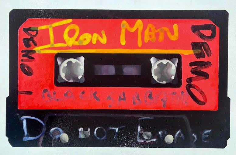 A MAN AFTER MY OWN ART, Iron Man Demo Tape, 2024