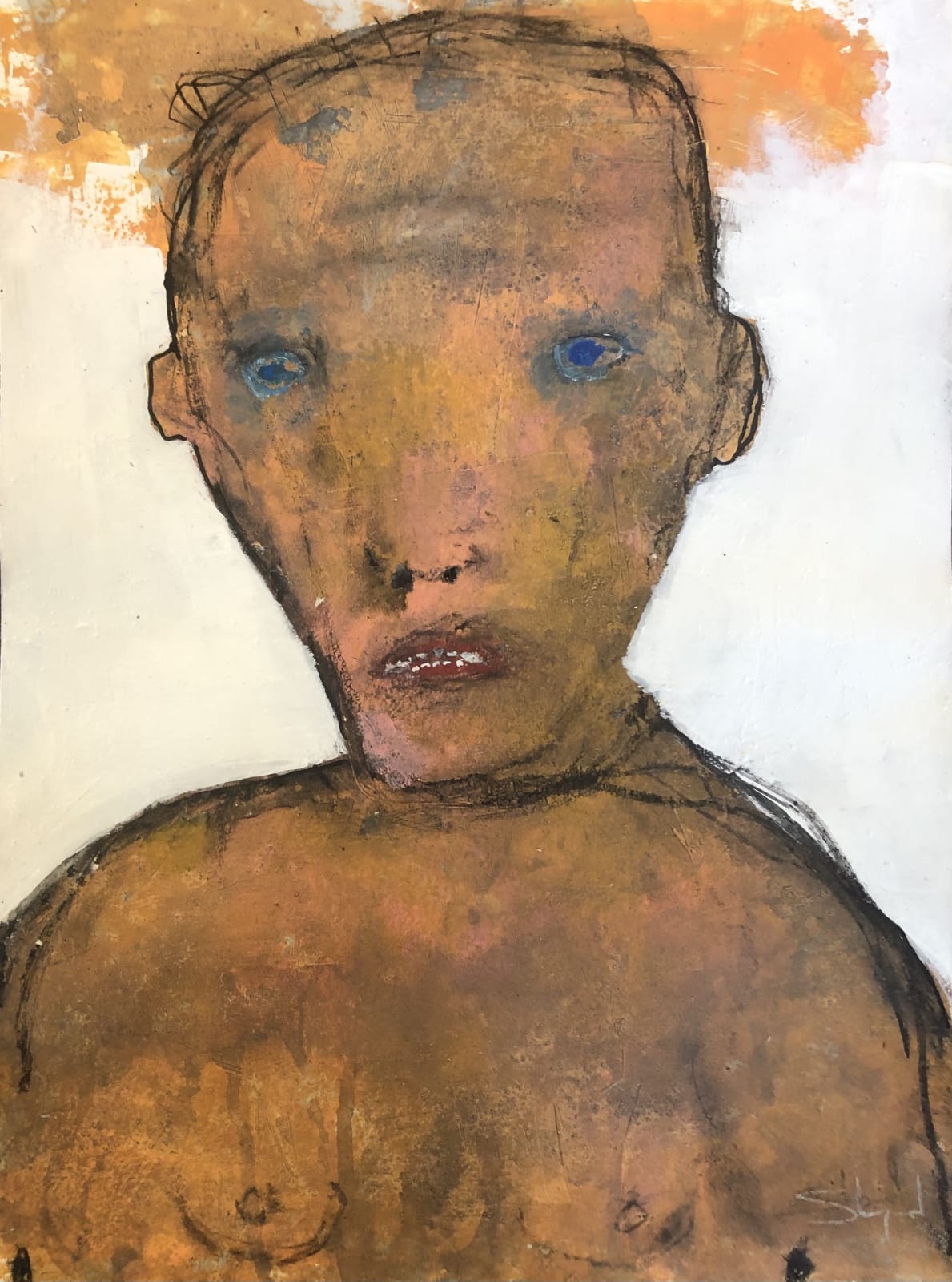 Taylor Shepherd, Untitled (Blue Eyes), 2020