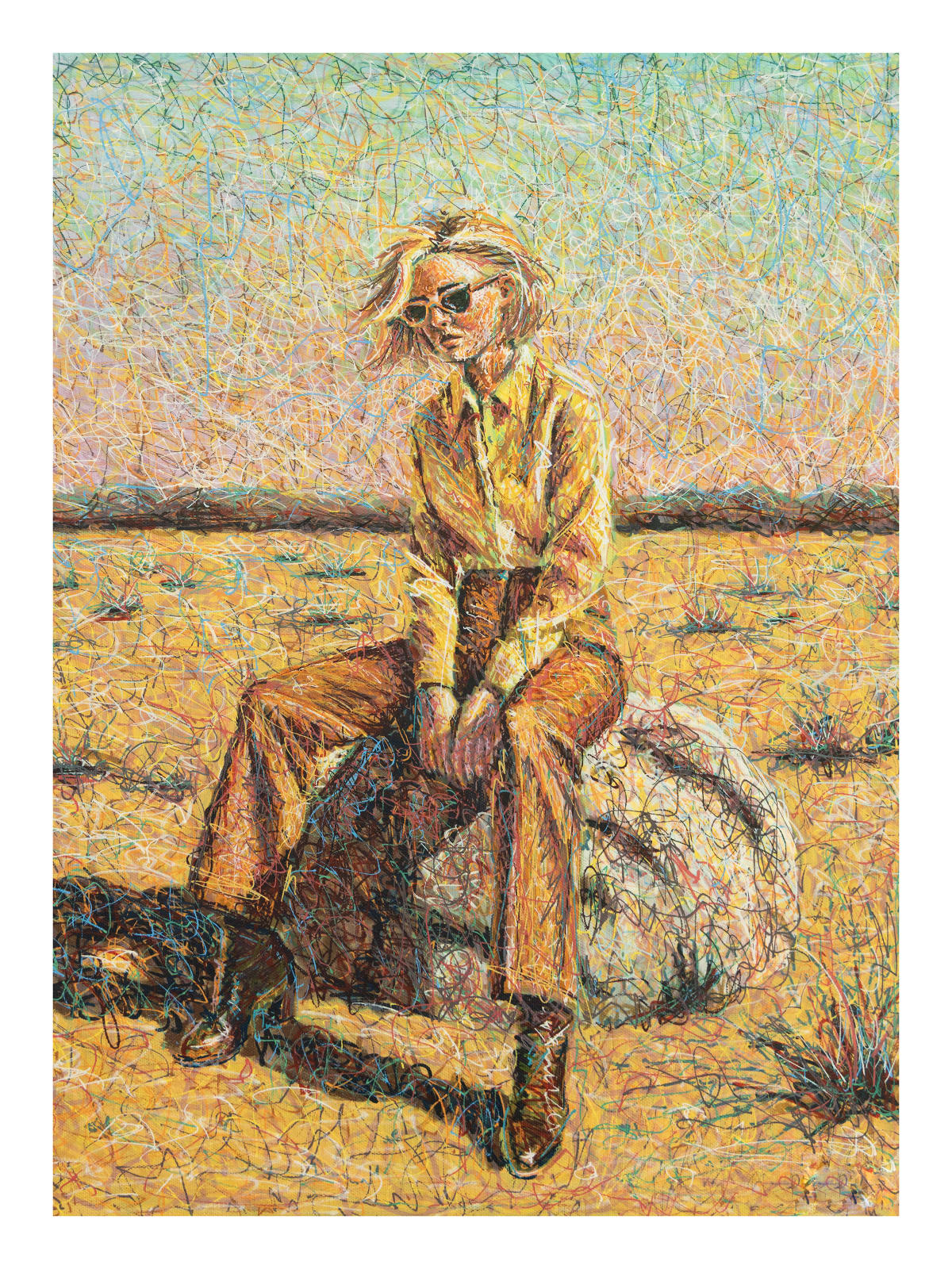 Jeremy Colburn, Her Own Devices Print, 2025