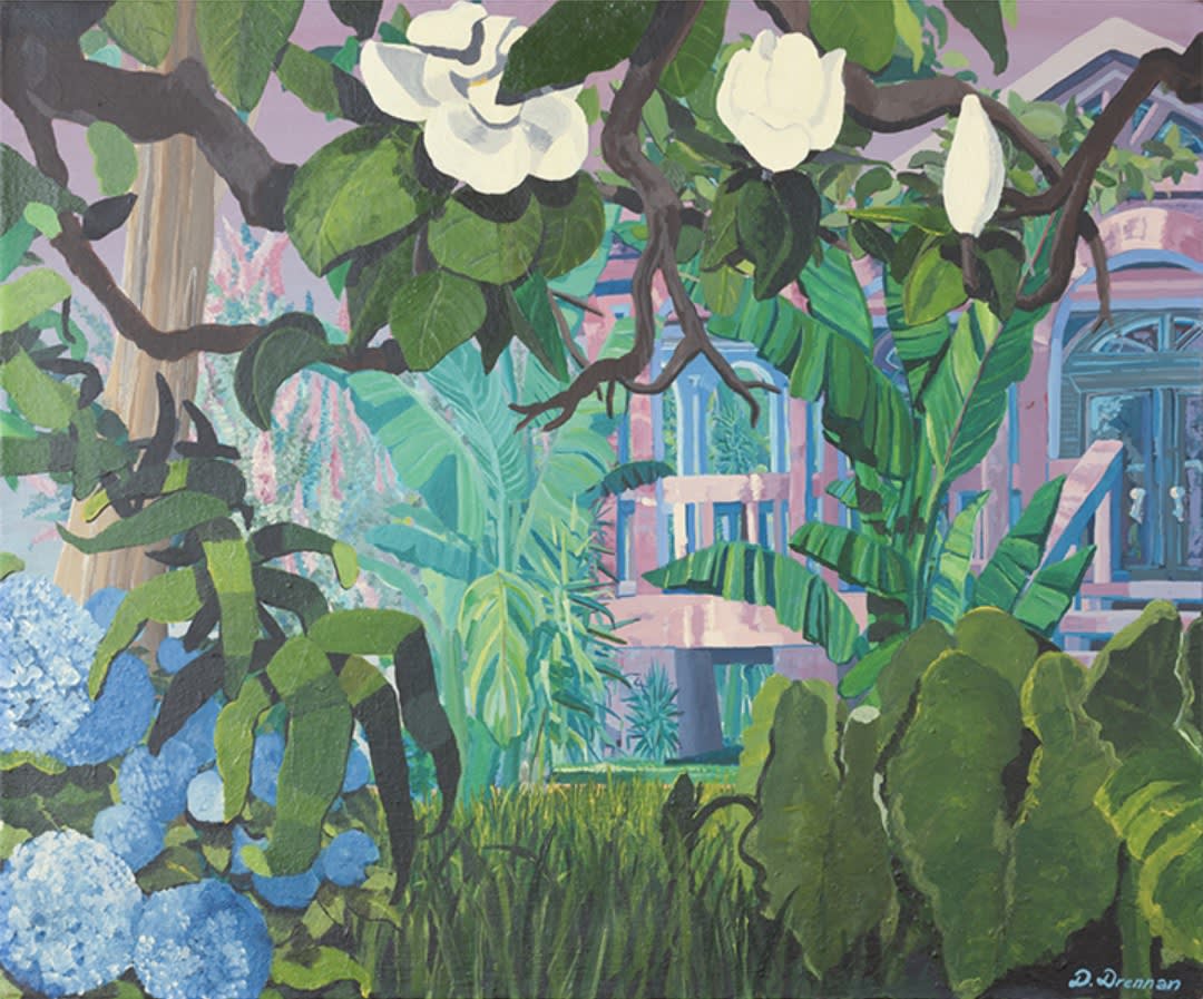 Kuimeaux, House of the Blue Hydrangea (print), 1990